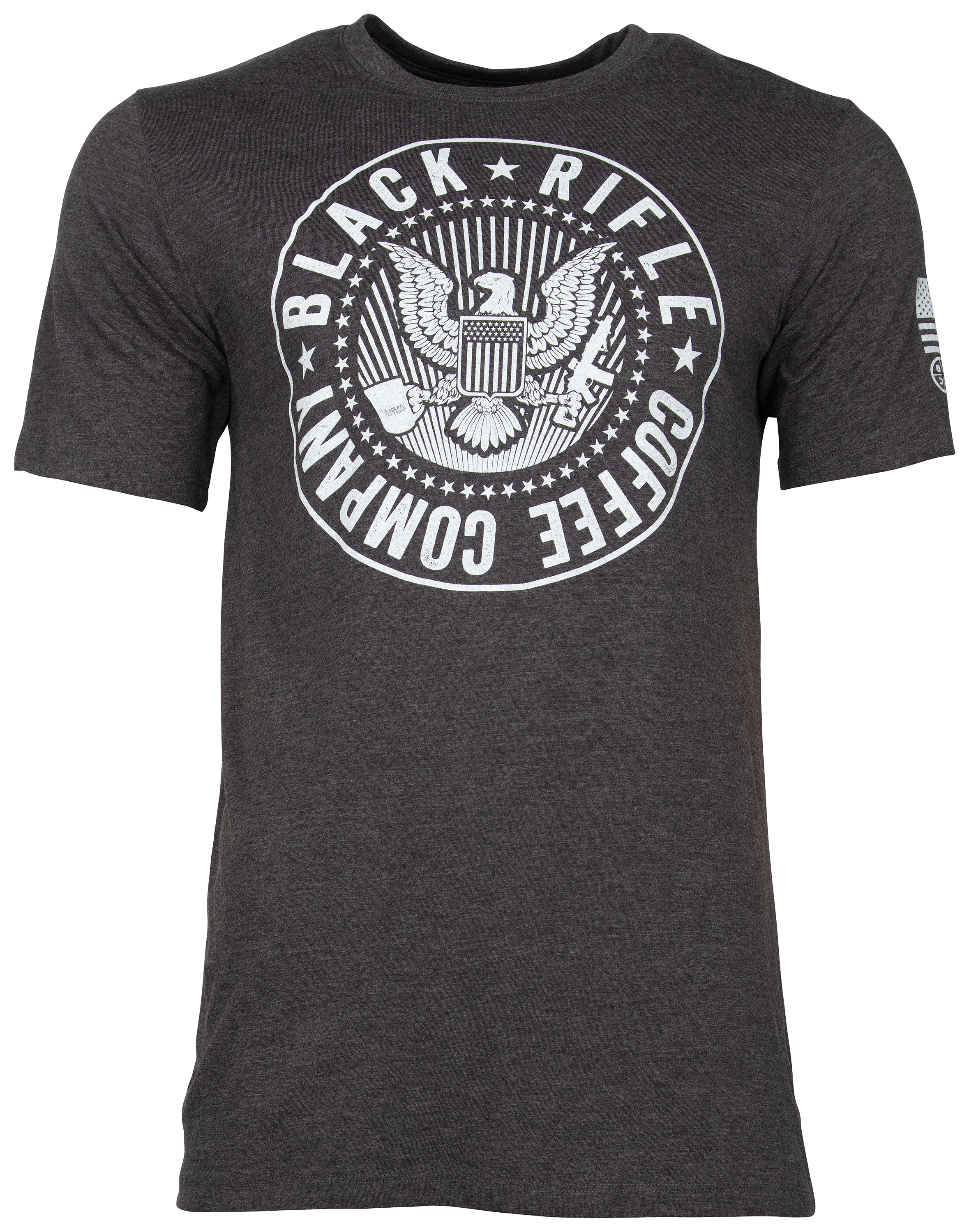 Black Rifle Coffee Company COTUS Short-Sleeve T-Shirt for Men - Charcoal Heather - L - Black Rifle Coffee Company