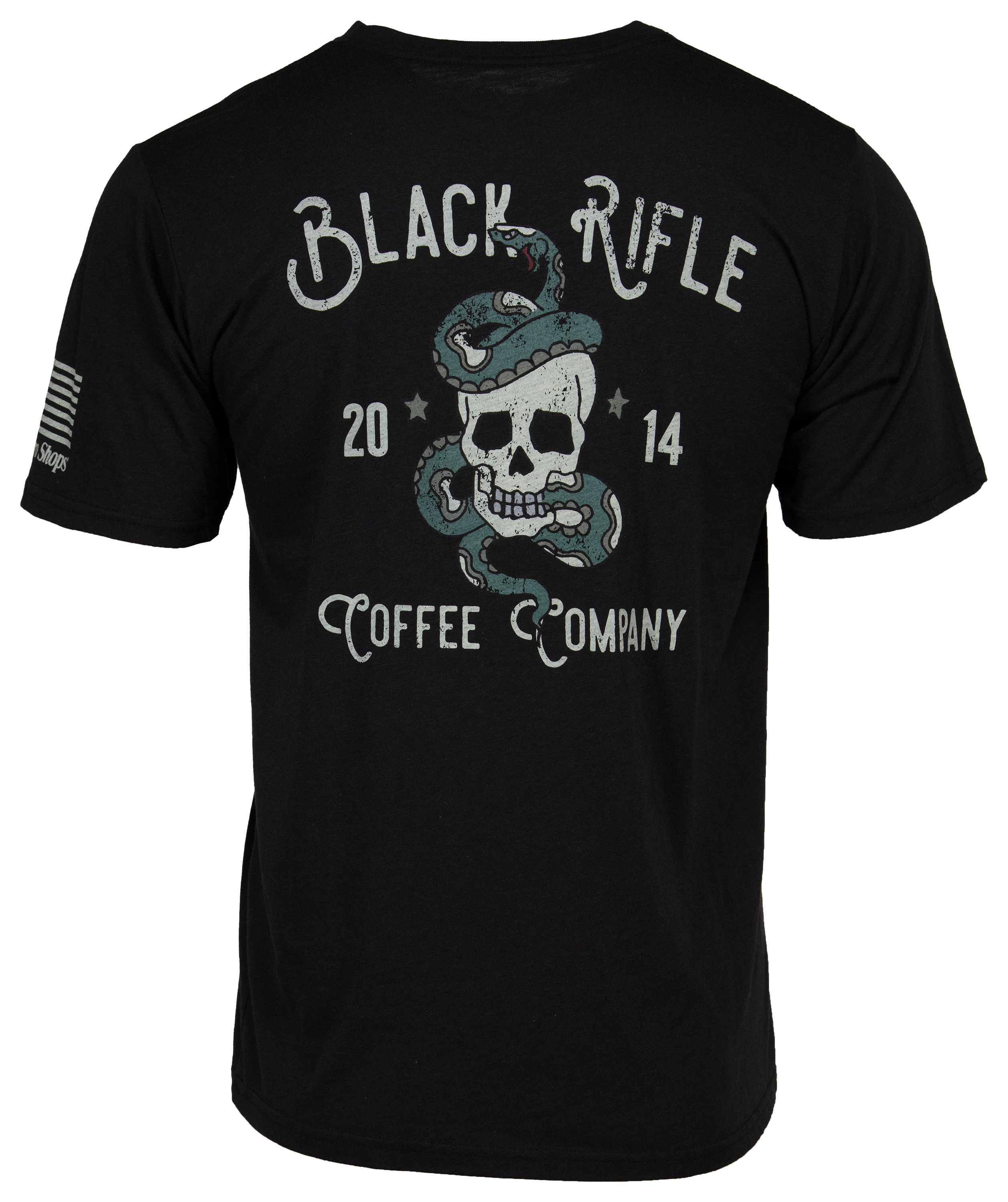 Black Rifle Coffee Company Gothic Serpent Short-Sleeve T-Shirt for Men - Black - 3XL - Black Rifle Coffee Company