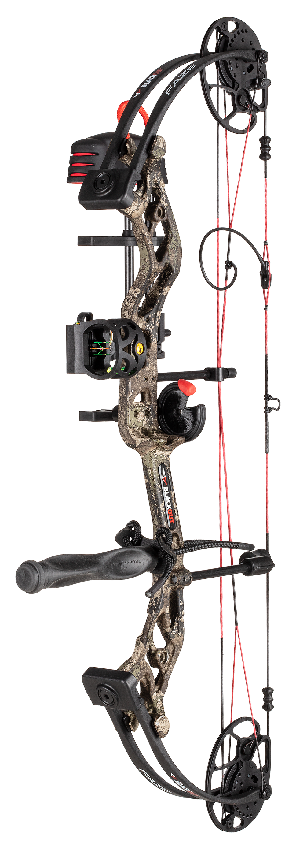 Image of BlackOut Faze Compound Bow Package - TrueTimber Strata - Left Hand