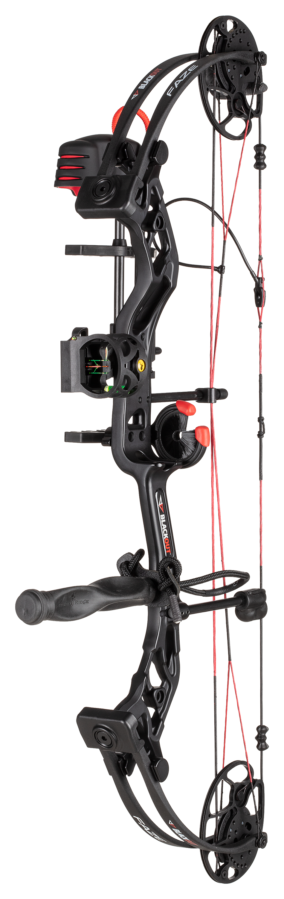 BlackOut Faze Compound Bow Package - Black - Right Hand