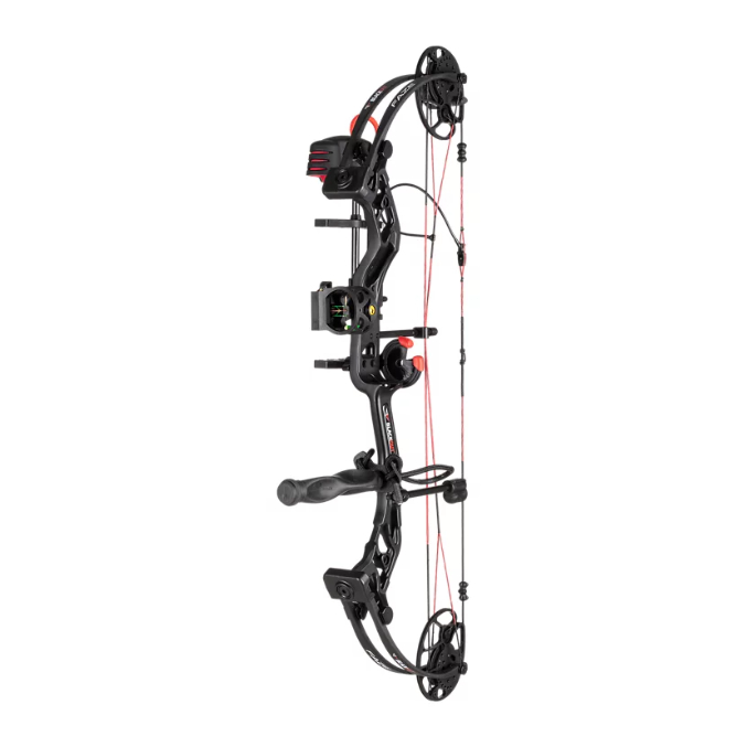 BlackOut Faze Compound Bow Package - Black - Right Hand - BlackOut