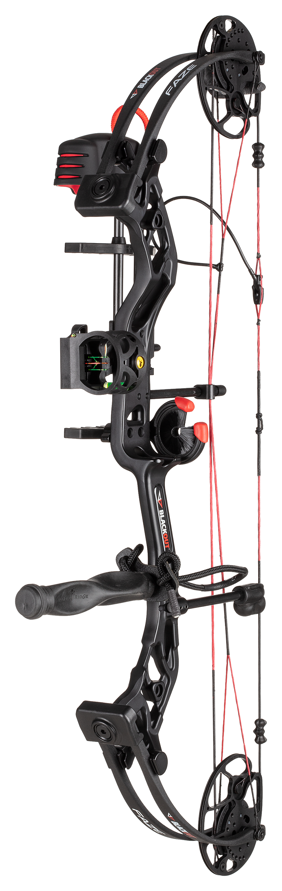 BlackOut Faze Compound Bow Package - Black - Left Hand