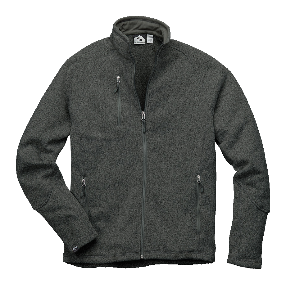 Storm Creek Over-Achiever Sweaterfleece Jacket for Men - Cinder - 5XL