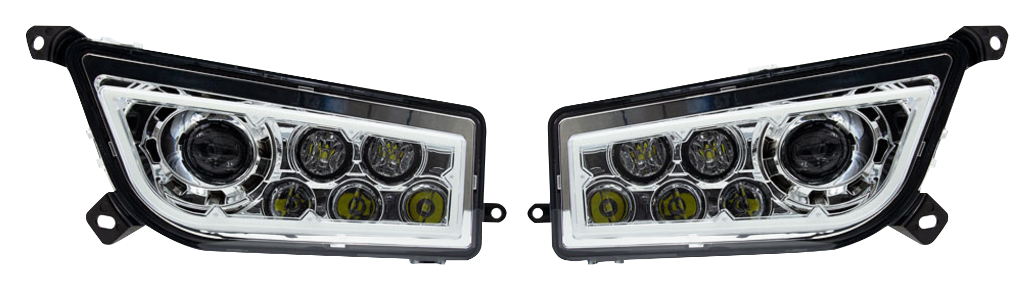 Metra Power Sports Polaris RZR Extreme LED DRL Halo Headlights