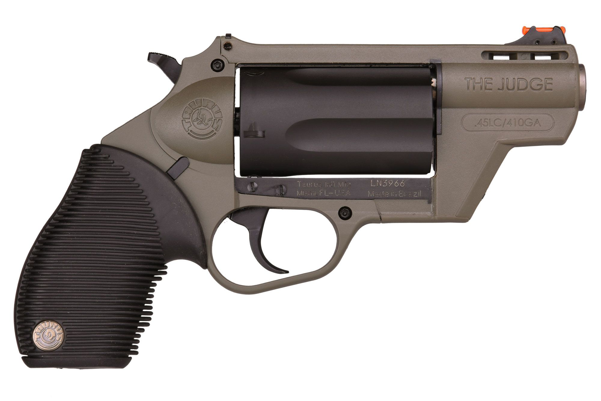 Taurus Public Defender Polymer Double-Action Revolver  - O.D. Green - Taurus