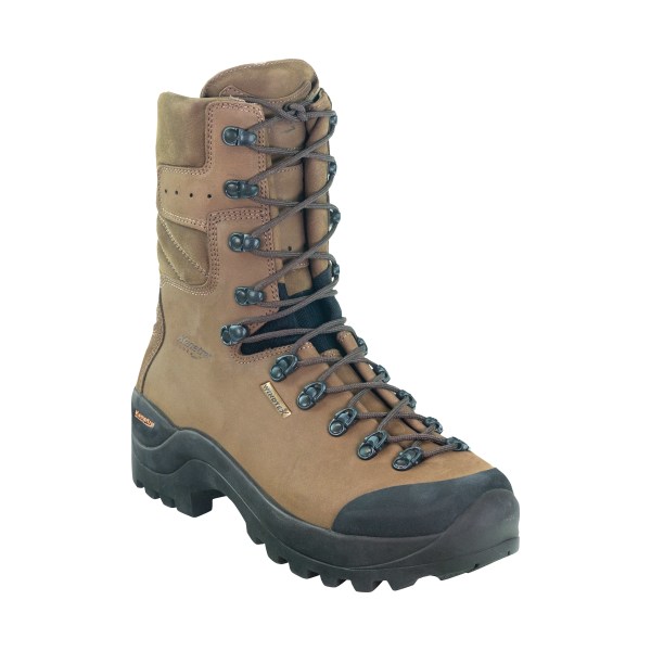 Kenetrek Mountain Guide Waterproof Hunting Boots for Men - Brown - 8M