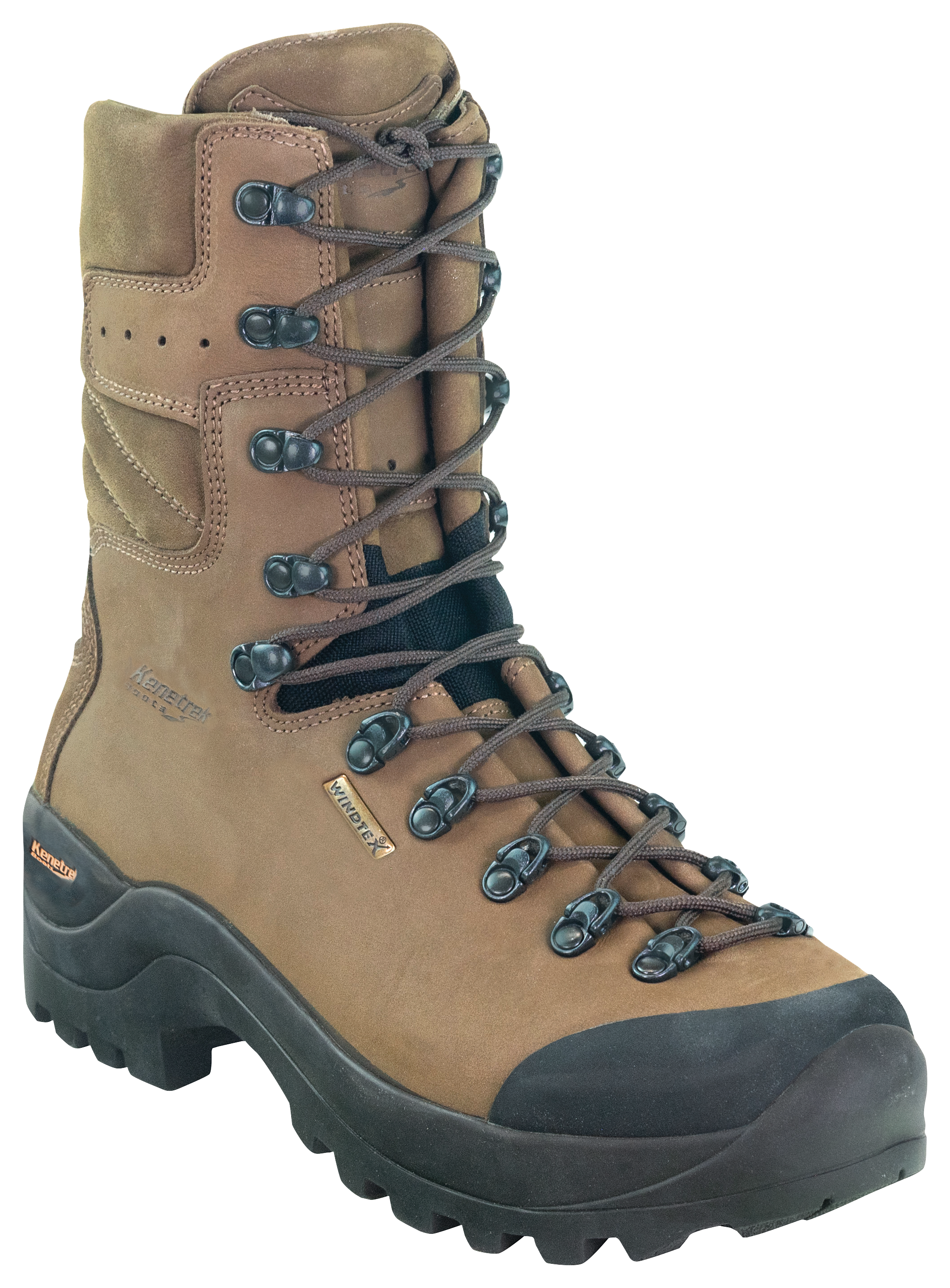 Kenetrek Mountain Guide Waterproof Hunting Boots for Men - Brown - 9.5M