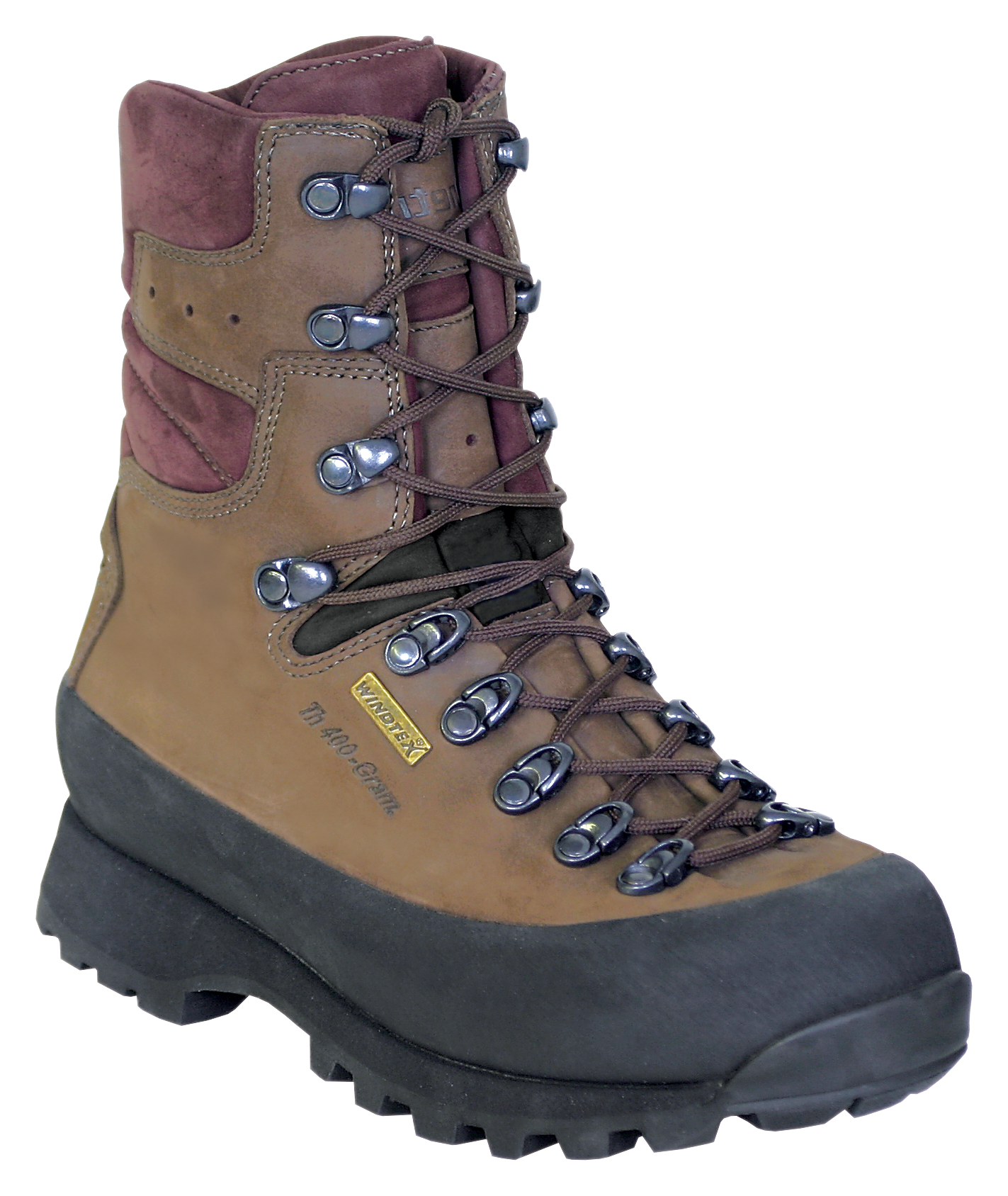 Kenetrek Mountain Extreme 400 Insulated Waterproof Hunting Boots for Ladies - Brown - 7.5M