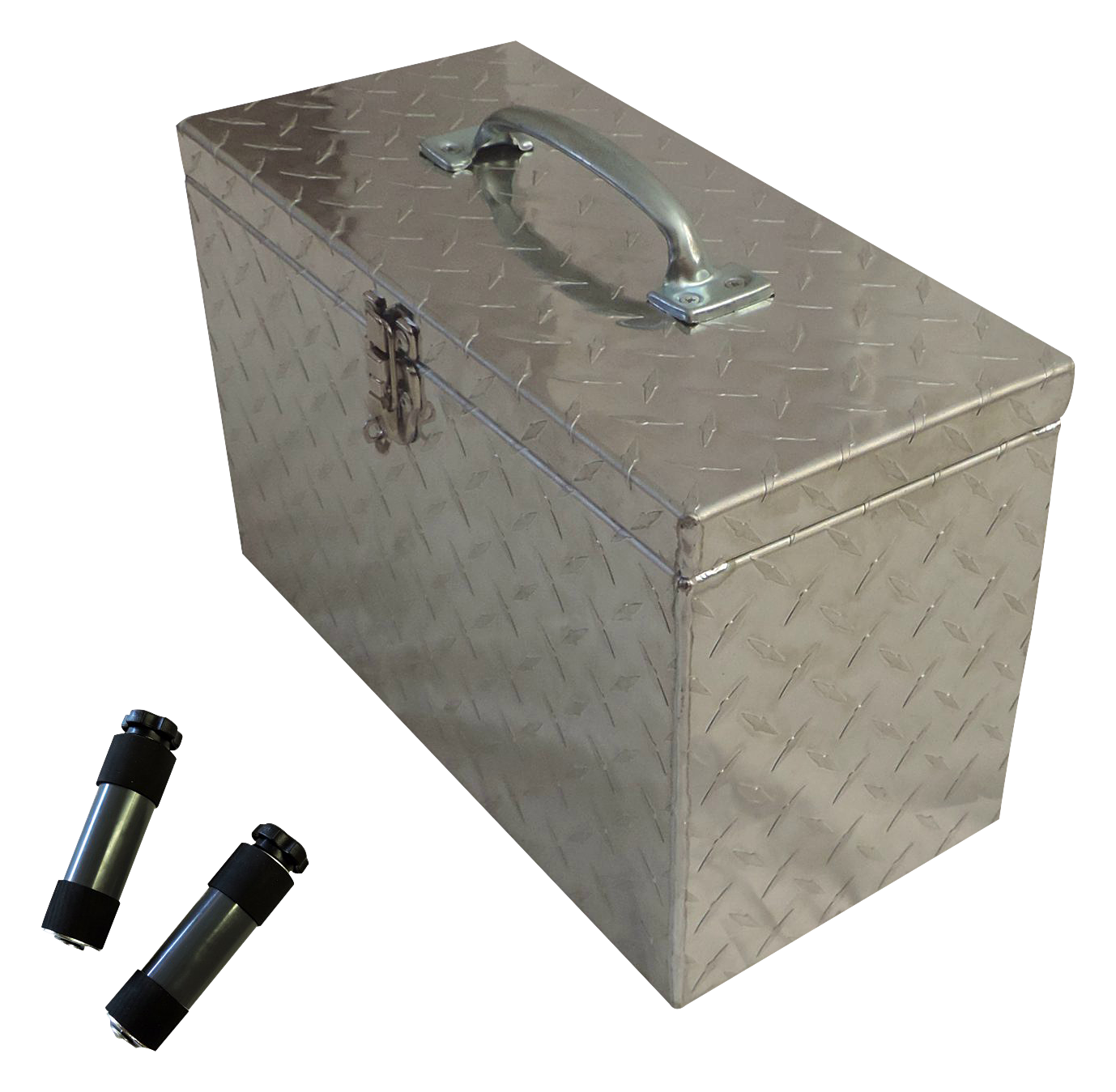 Hornet Outdoors Diamond Plate Aluminum Tool Box - Polaris