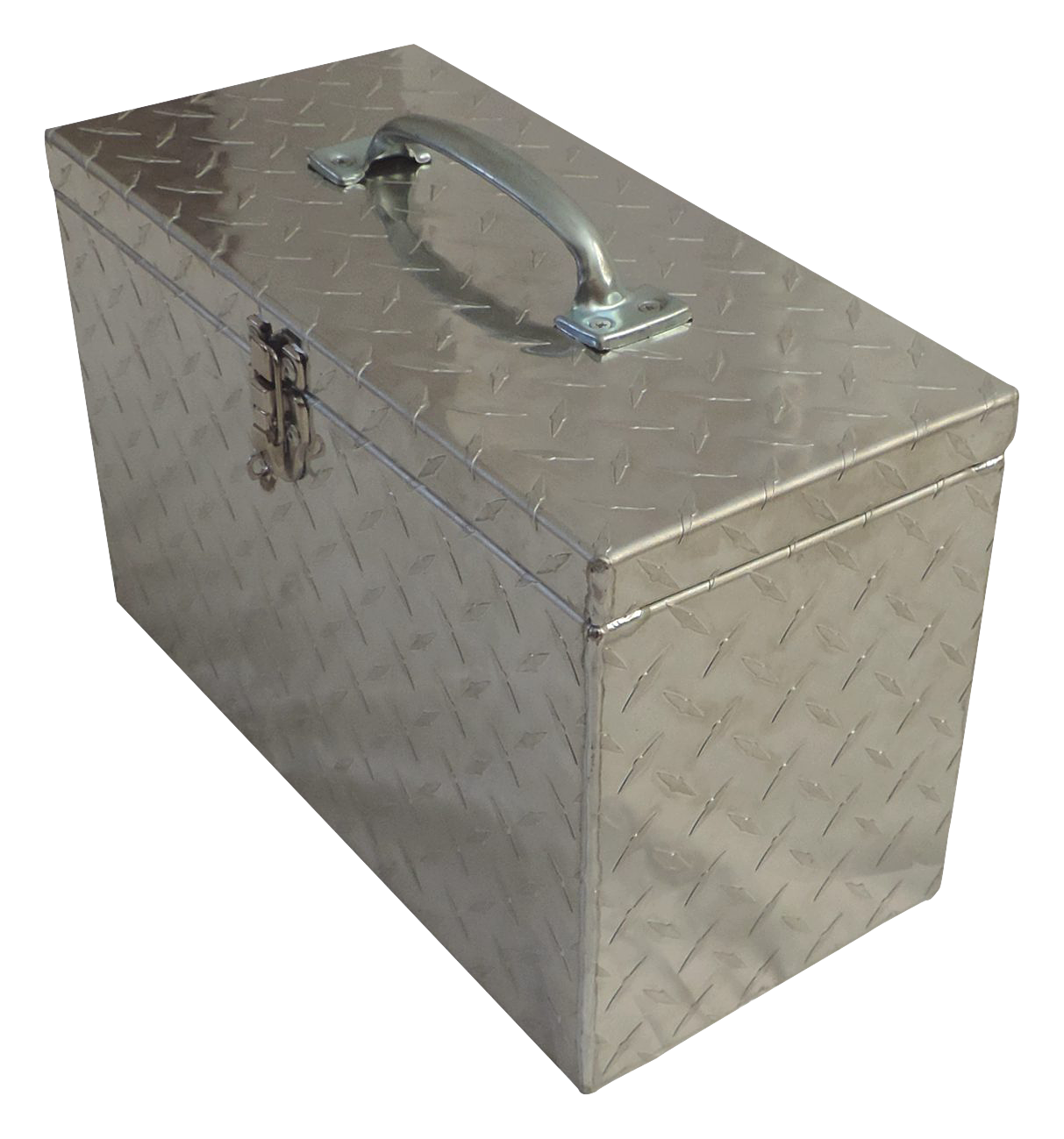 Hornet Outdoors Diamond Plate Aluminum Tool Box - Universal