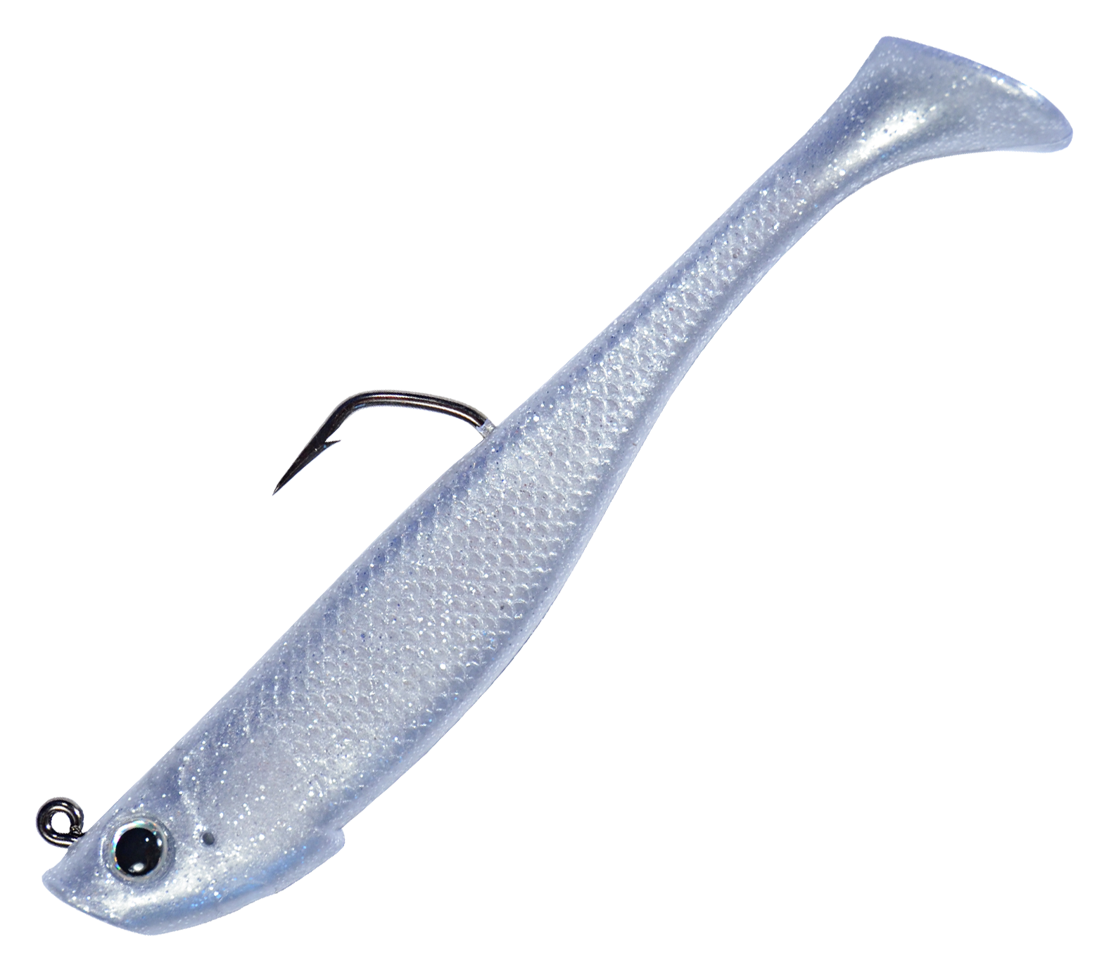 Hogy Lures Pro Tail Paddle Swimbait - 6 oz. - Silver