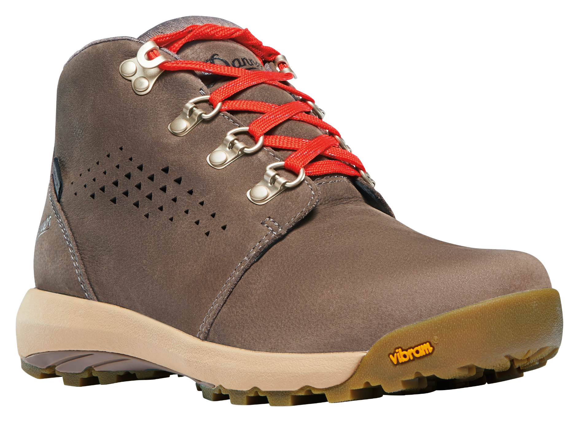 DannerInquire Chukka Leather Waterproof Hiking Boots for Ladies - Iron/Pica