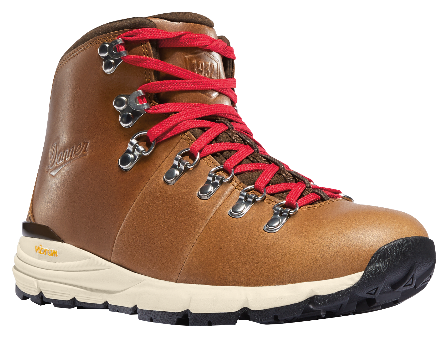 Danner Mountain 600 Leather Waterproof Hiking Boots for Ladies - Saddle Tan - 6.5M