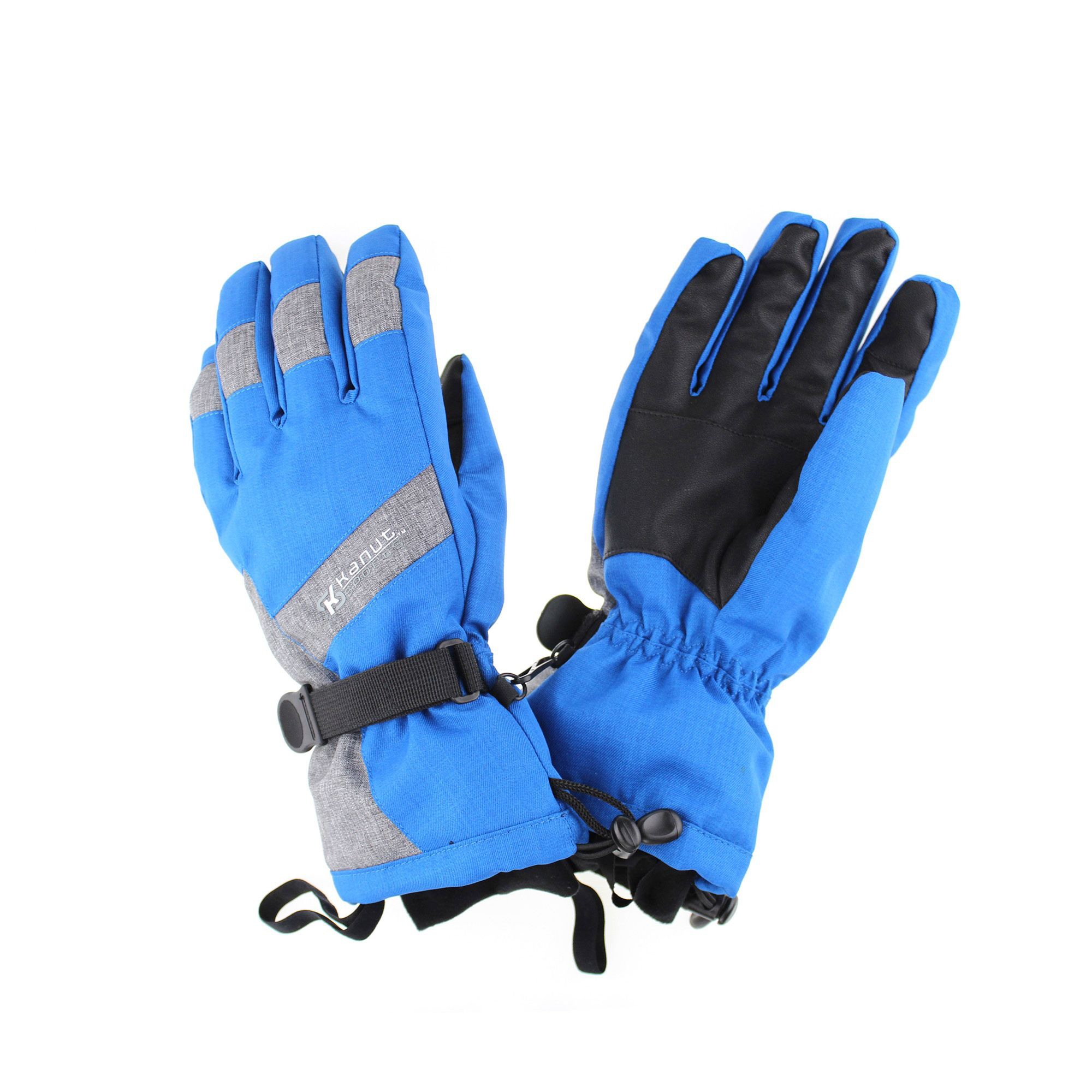 Image of Kanut Sports Performance Ski Gloves for Men - Blue - XL