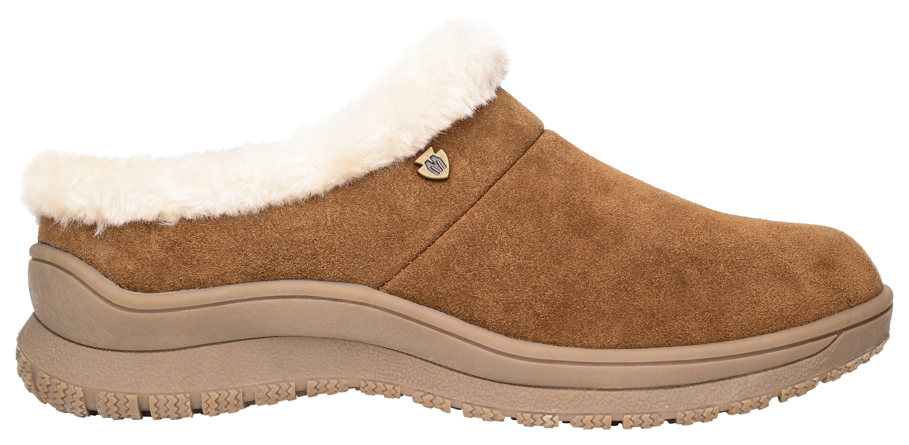 Image of Minnetonka Emerson Slip-On Shoes for Ladies - Dusty Brown