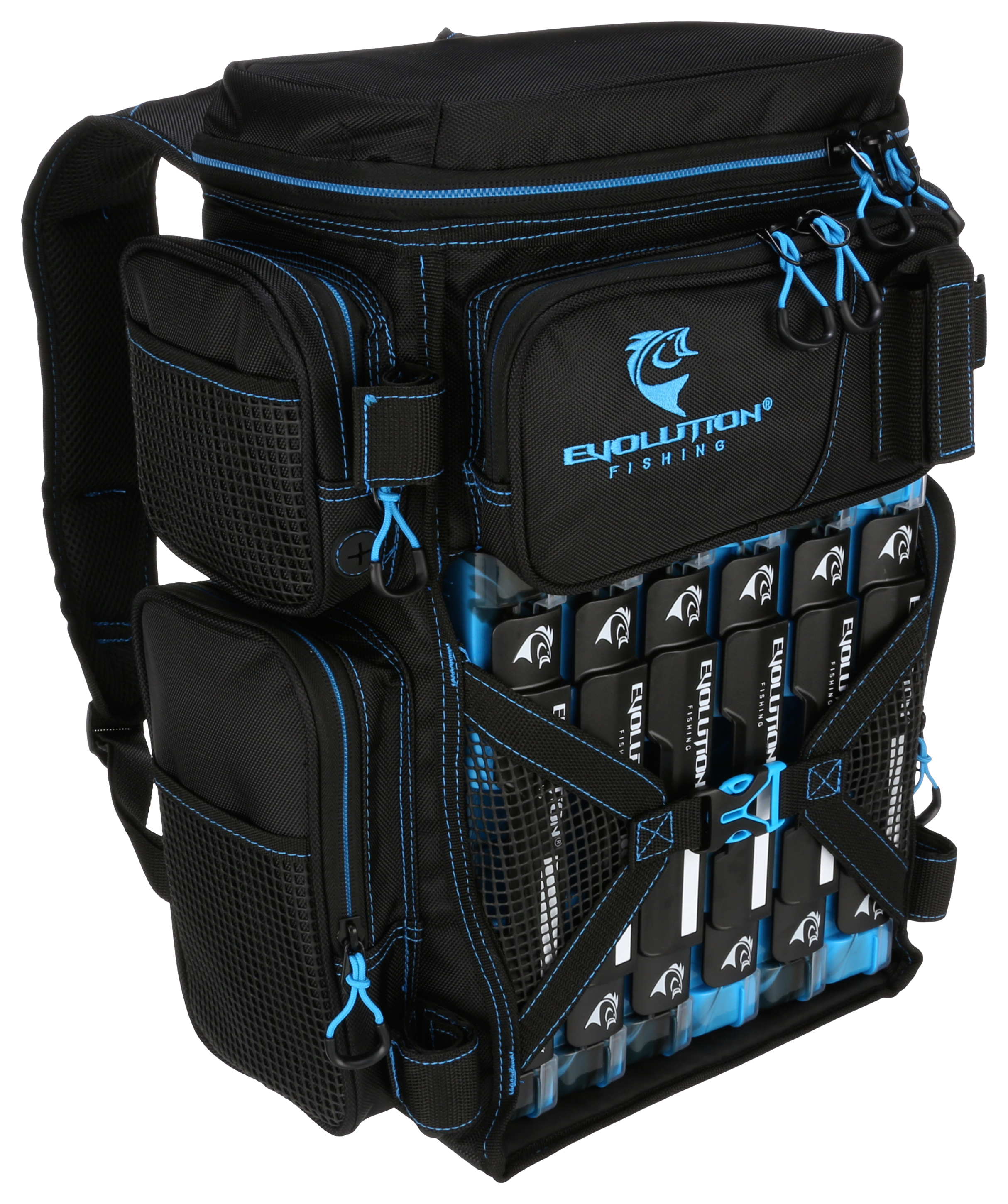 Evolution Fishing 3600 Drift Series Tackle Backpack - Blue
