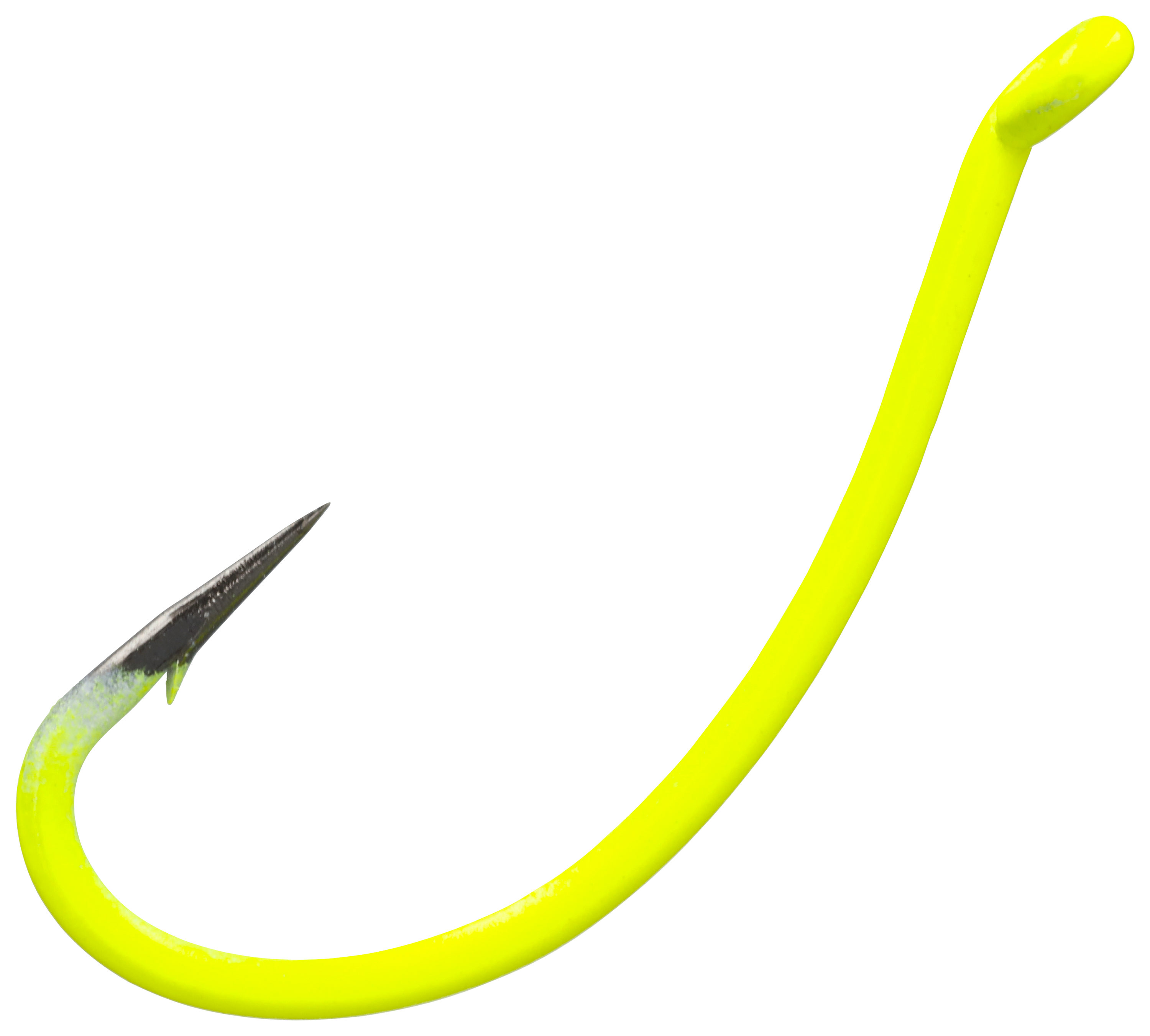 VMC Walleye Wide-Gap Hooks - 2 - Fluorescent Chartreuse