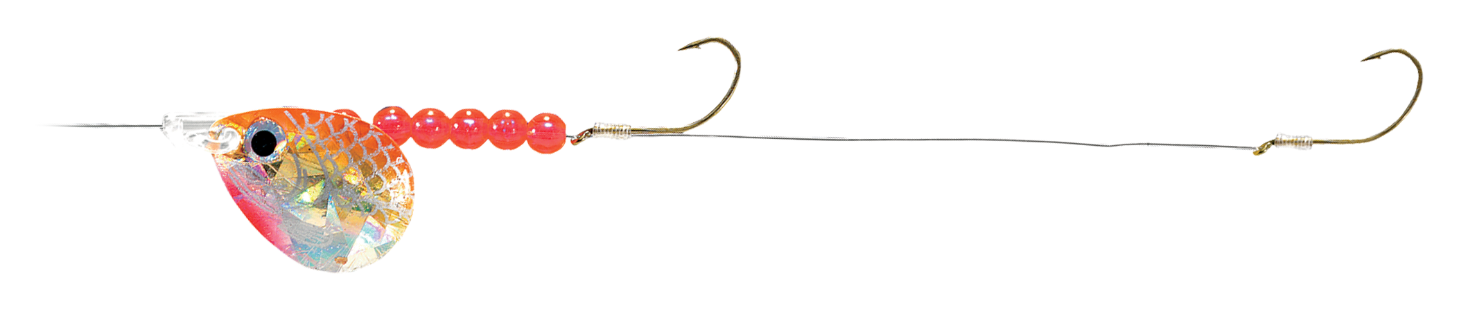 BASS PRO SHOPS XPS Holographic Walleye Spinner 3-Pack