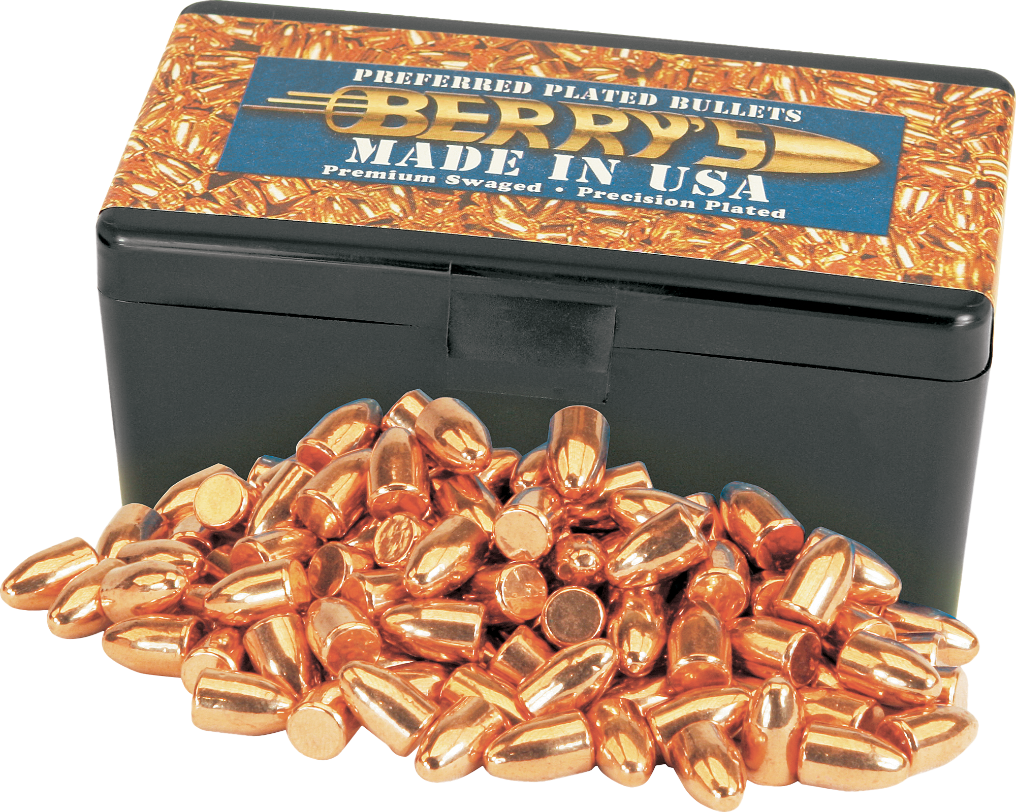 Berry's Preferred Plated RN Pistol Bullets - 71 Grain - .312 dia. - 250 pack
