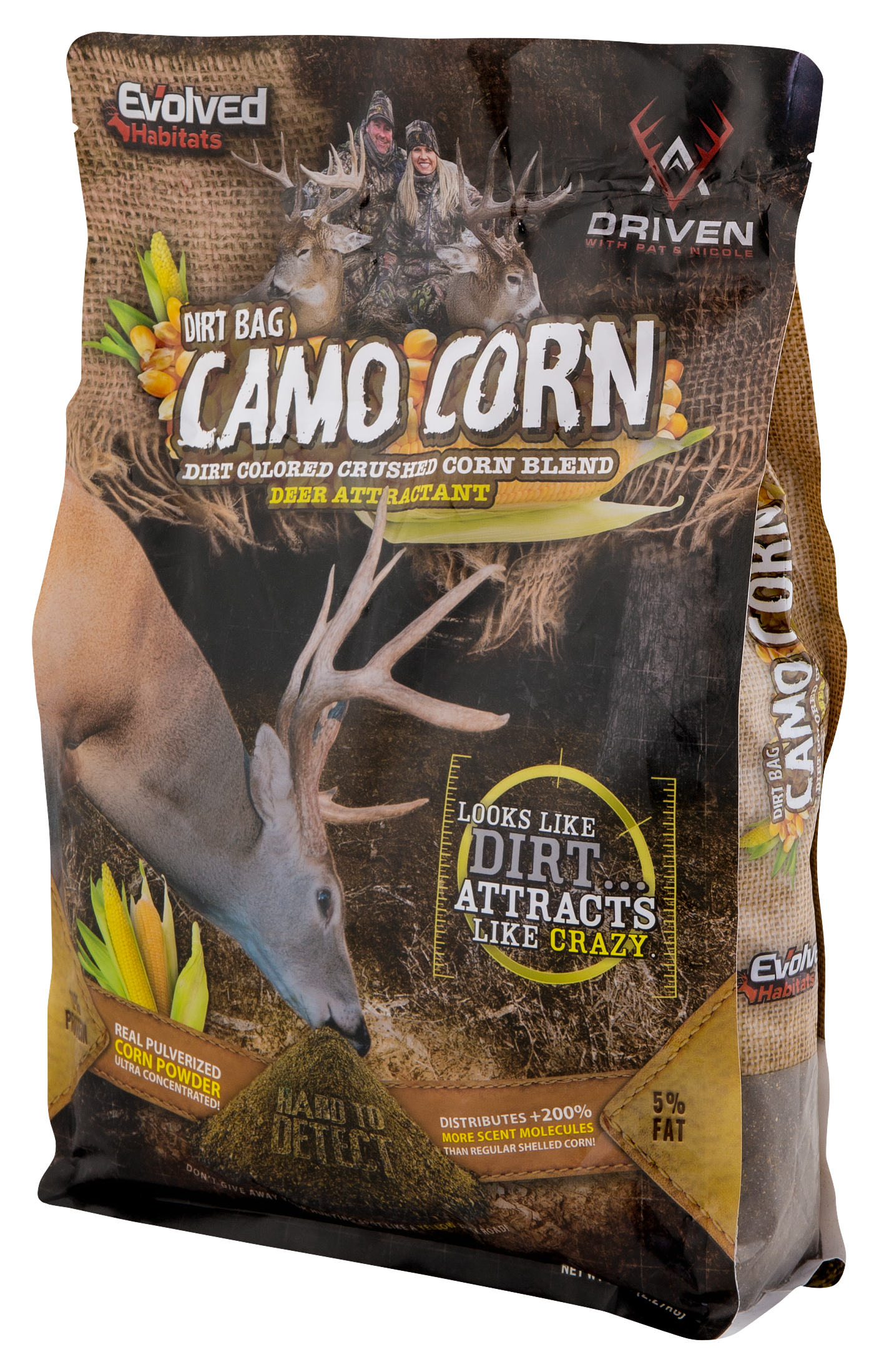Evolved Habitats Dirt Bag Camo Corn Deer Attractant