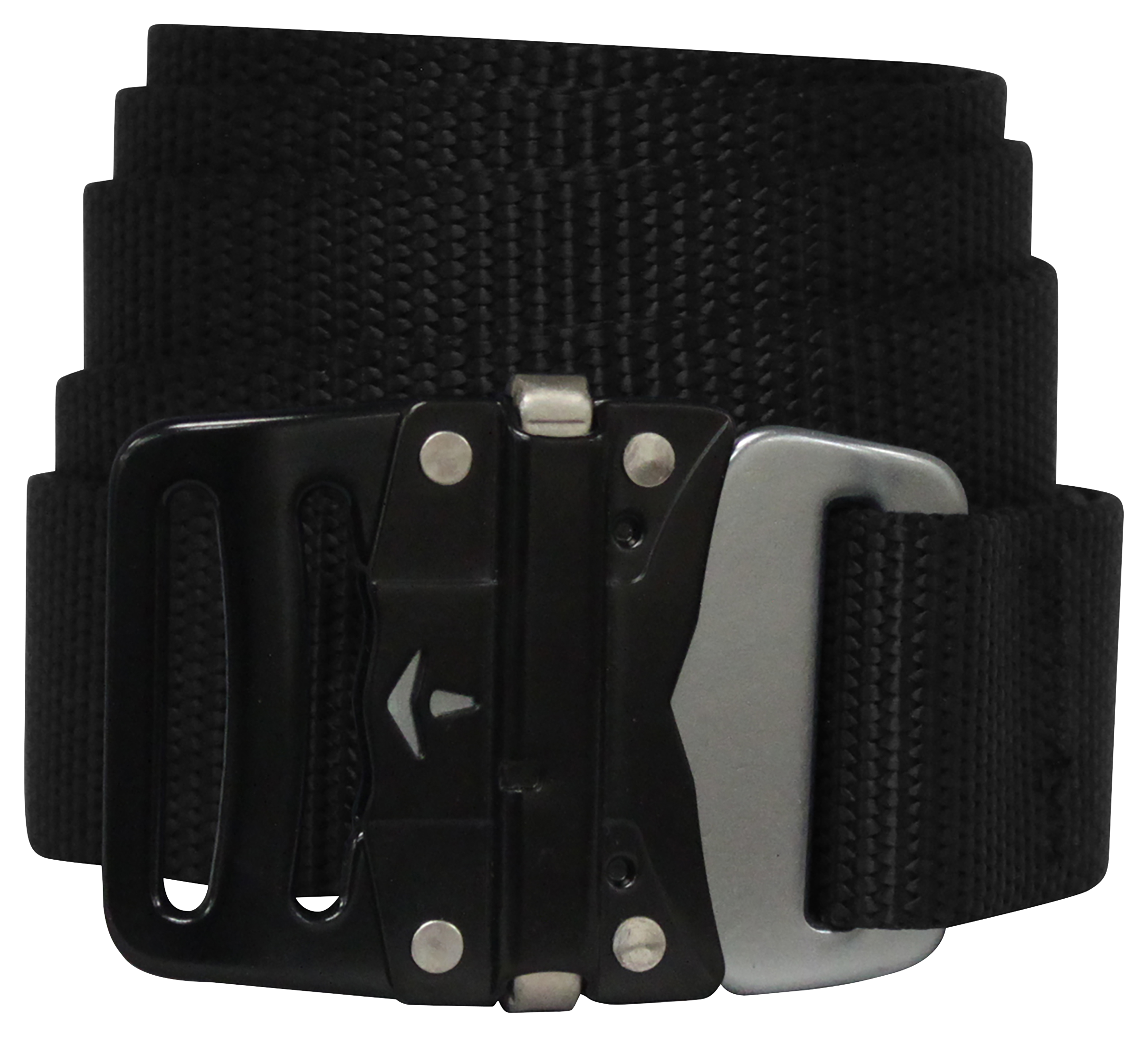 Bison Designs LoPro Buckle Belt for Men - Black - 2XL