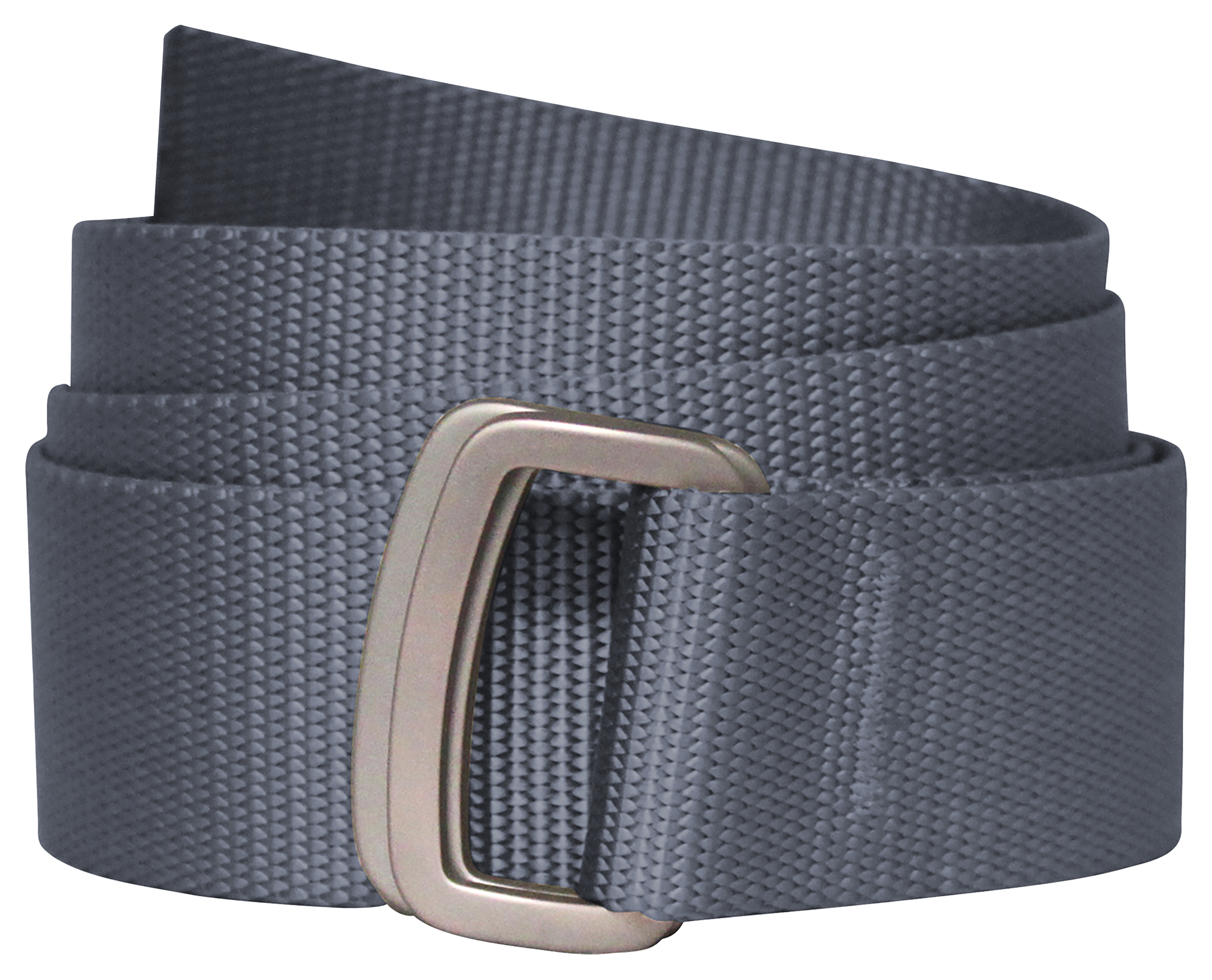 Bison Designs Subtle D-Ring Belt for Men - Grey - 2XL