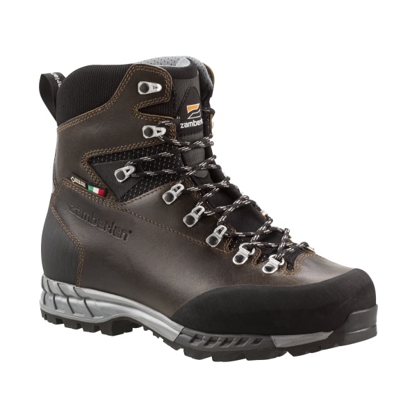 Zamberlan 1111 Cresta GTX   RR Waterproof Hiking Boots for Men - Waxed Dark Brown - 8M