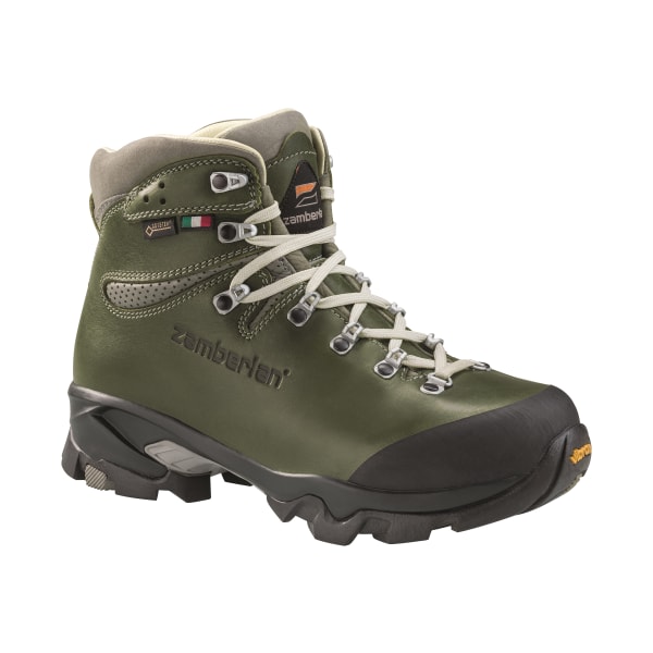 Zamberlan 1996 Vioz Lux GTX RR Waterproof Hiking Boots for Ladies - Waxed Green - 7M