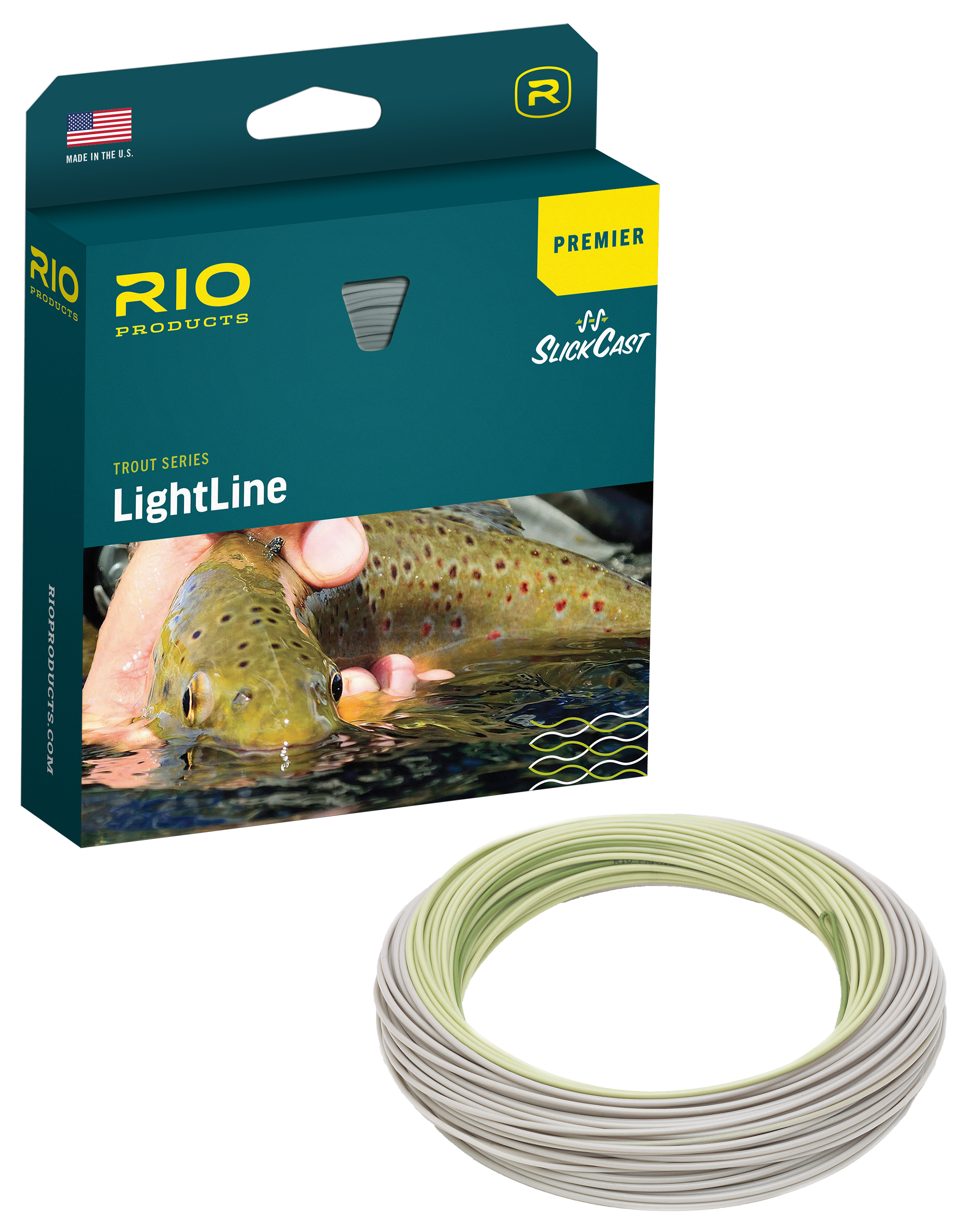 RIO Premier LightLine Double Taper Fly Line - 70' - 000