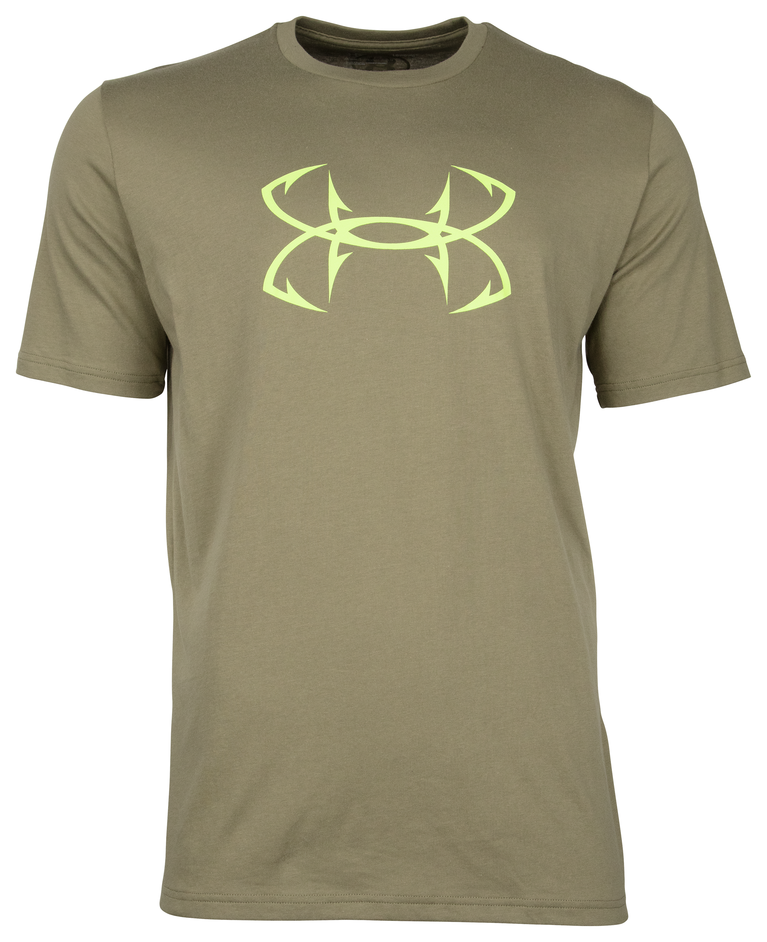 Under Armour Fish Hook Logo Short-Sleeve T-Shirt for Men - Tent/Quirky Lime - L - 100226312-3209069 - Fishing The Under Armour® Fish Hookogo Short-Sleeve T-Shi sku 100226312-3209069
