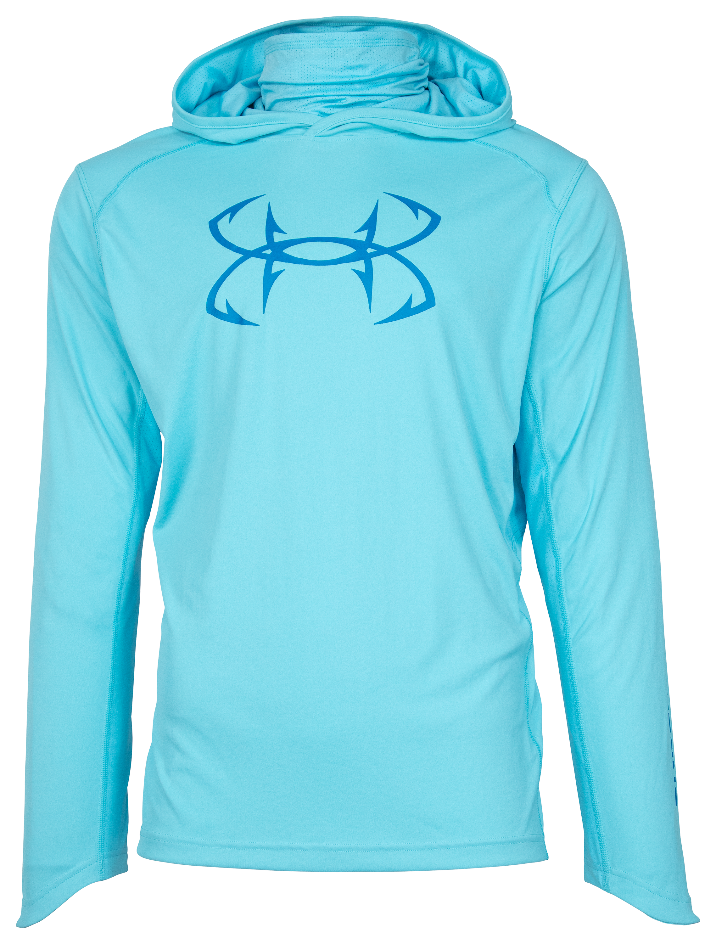Under Armour Iso-Chill Ninja Hook Long-Sleeve Hoodie for Men - Fresco Blue/