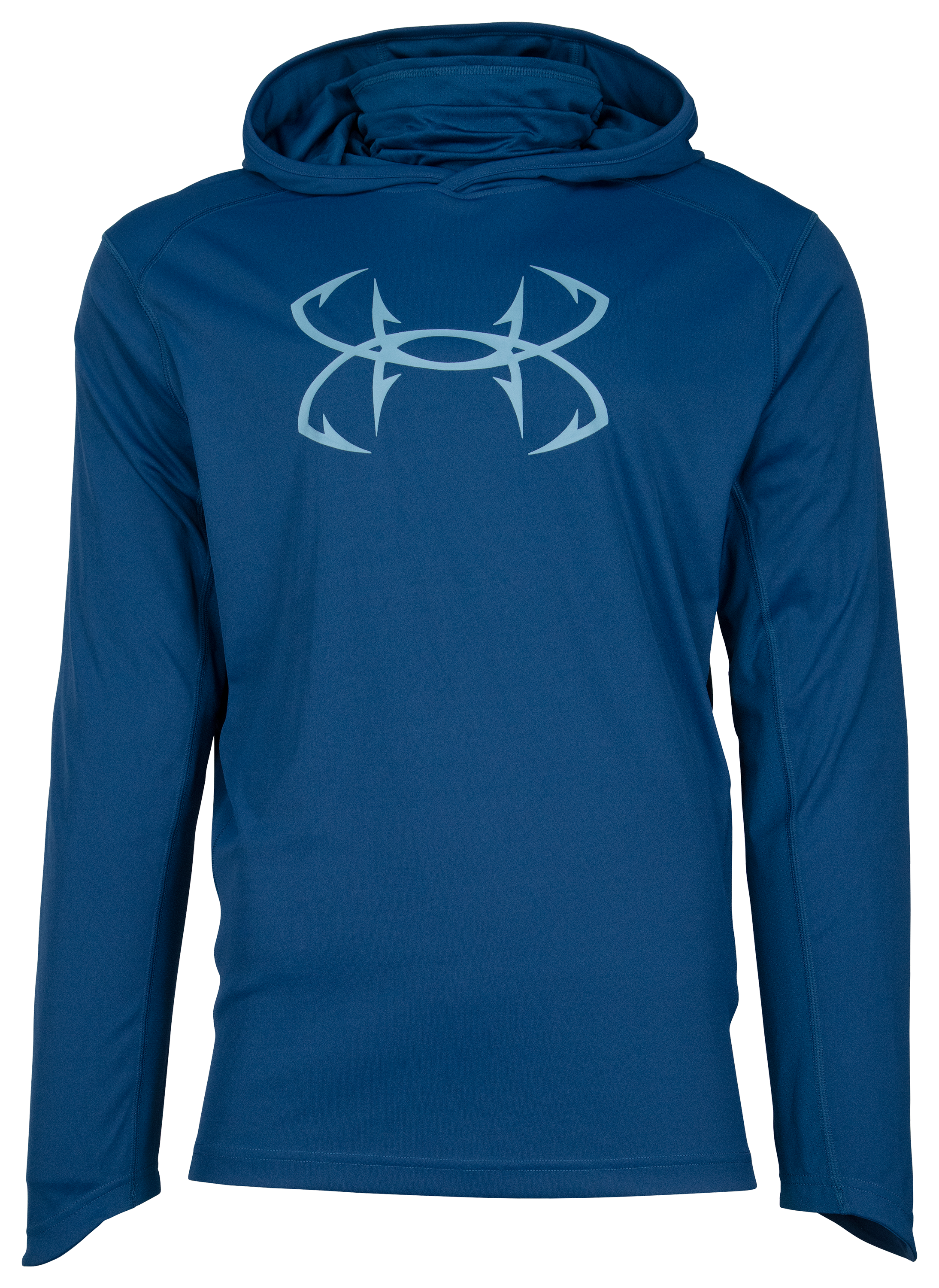 Under Armour Iso-Chill Ninja Hook Long-Sleeve Hoodie for Men - Deep Sea/Mis