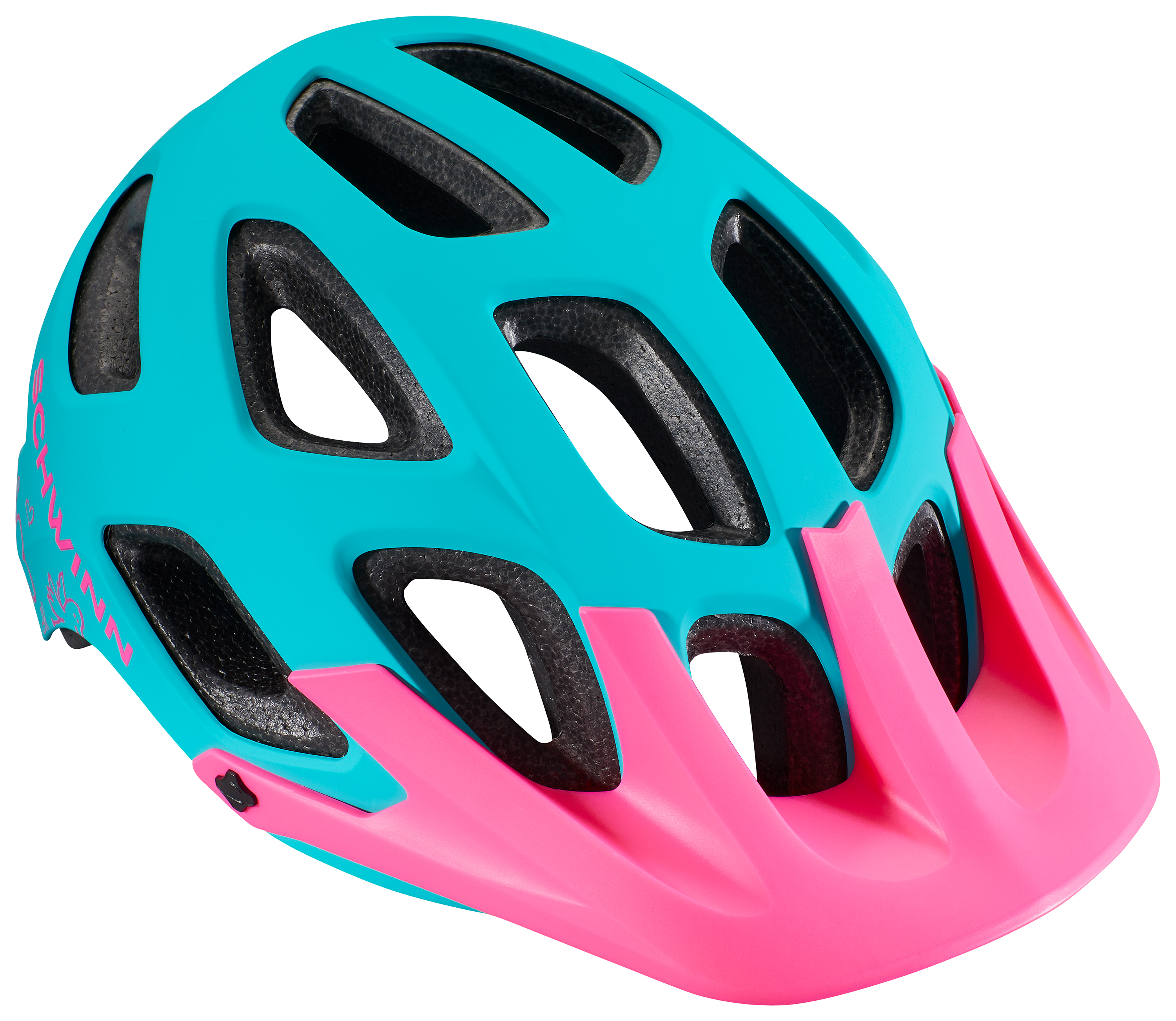 Schwinn Excursion Bike Helmet for Kids - Pink/Teal - Age 5-8