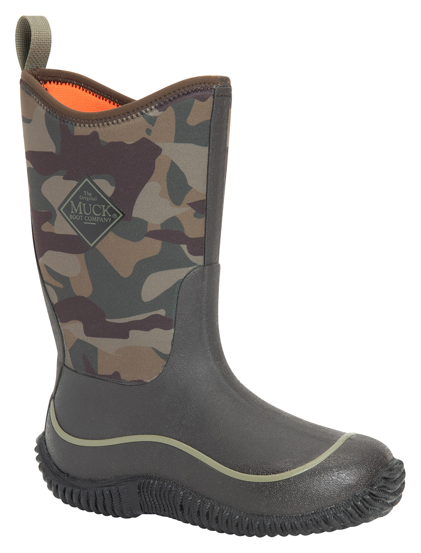 The Original Muck Boot Company Hale Rubber Boots for Kids - Camo - 8M