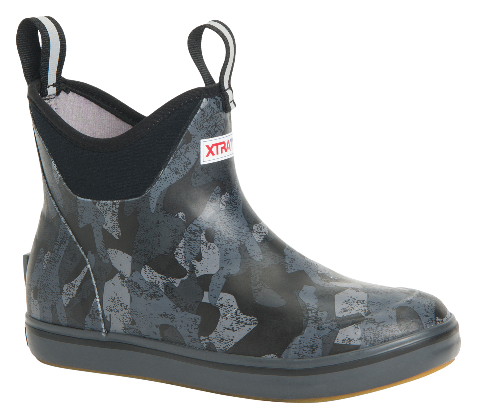 Image of XTRATUF Ankle Deck Boots for Women - Black Camo
