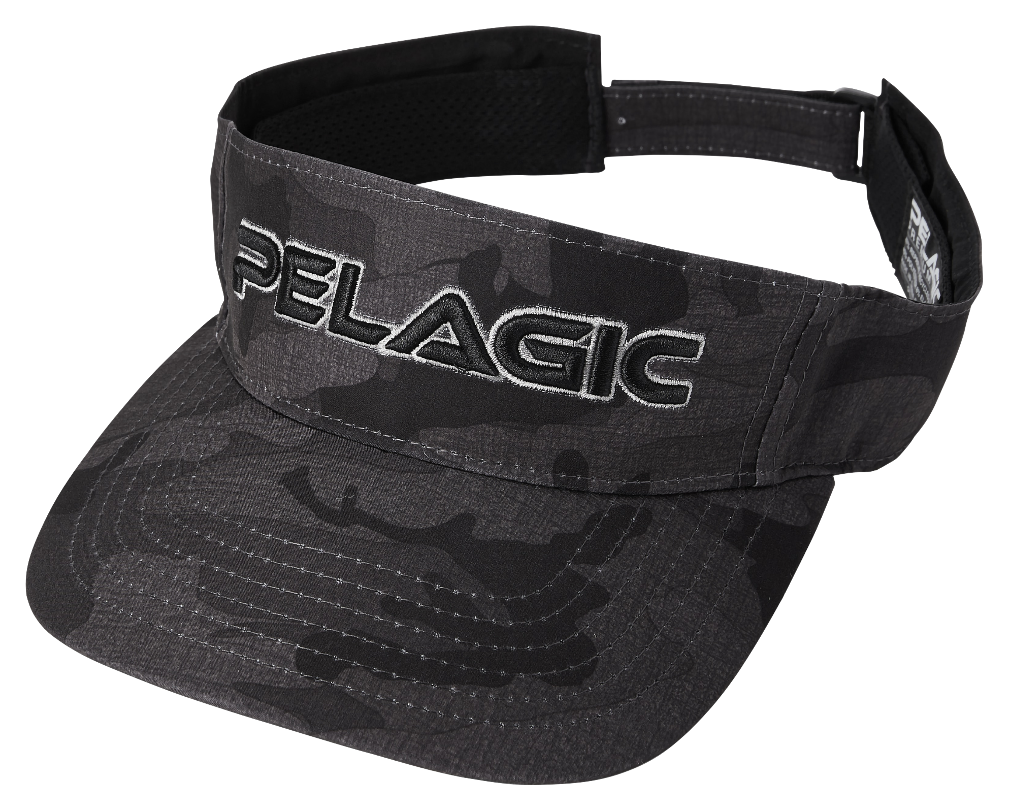 Pelagic Dorado Performance Visor for Men - Black