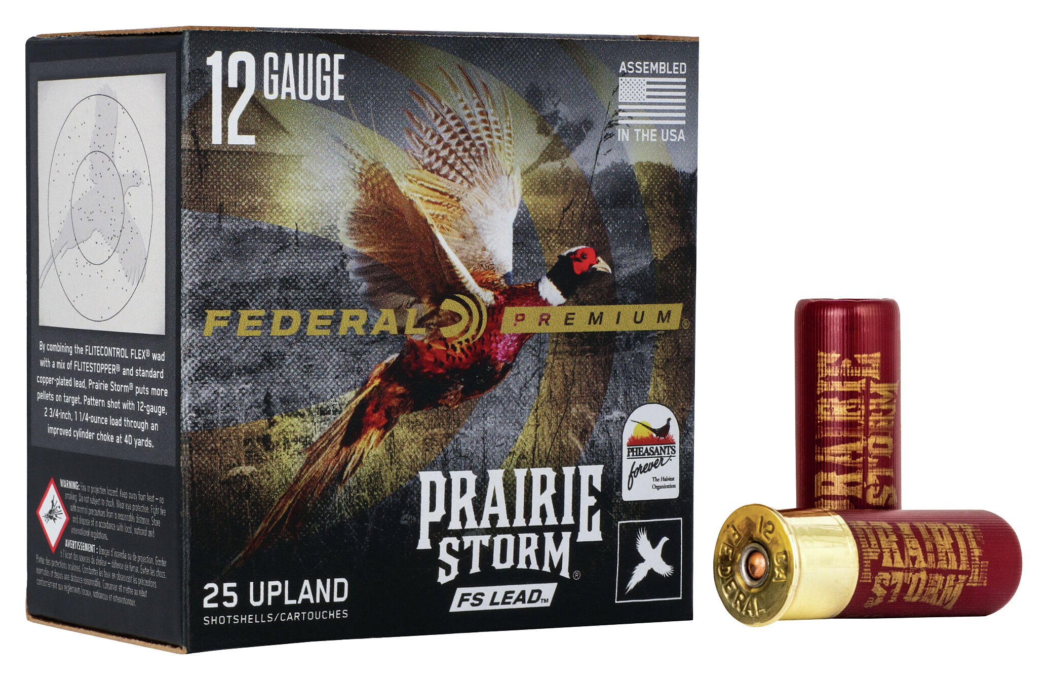 Federal Premium Prairie Storm FS Lead Shotshells - 12 ga. - #6 - 3" - 250 Rounds - Federal