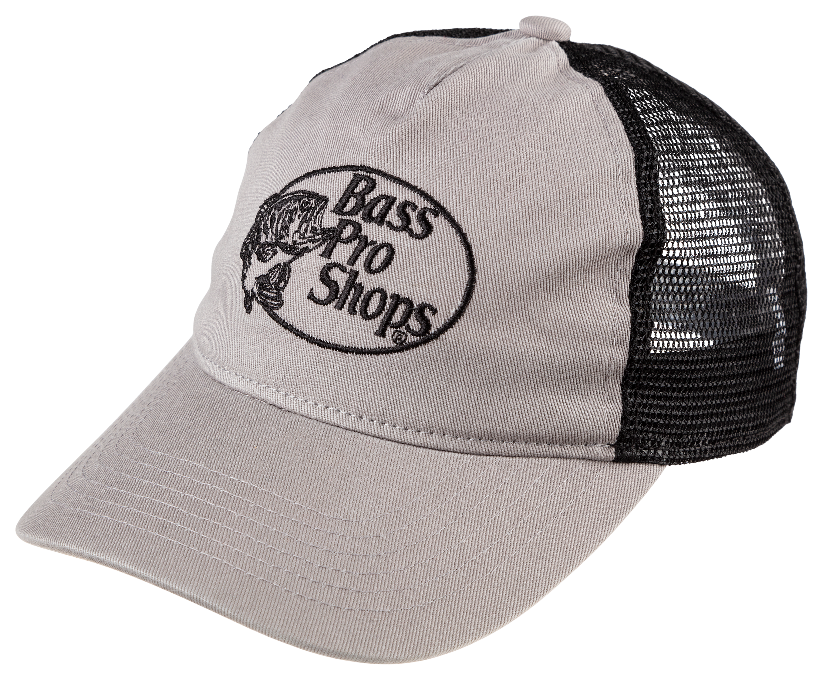 Bass Pro Shops Embroidered Logo Mesh-Back Cap for Kids - Lavender