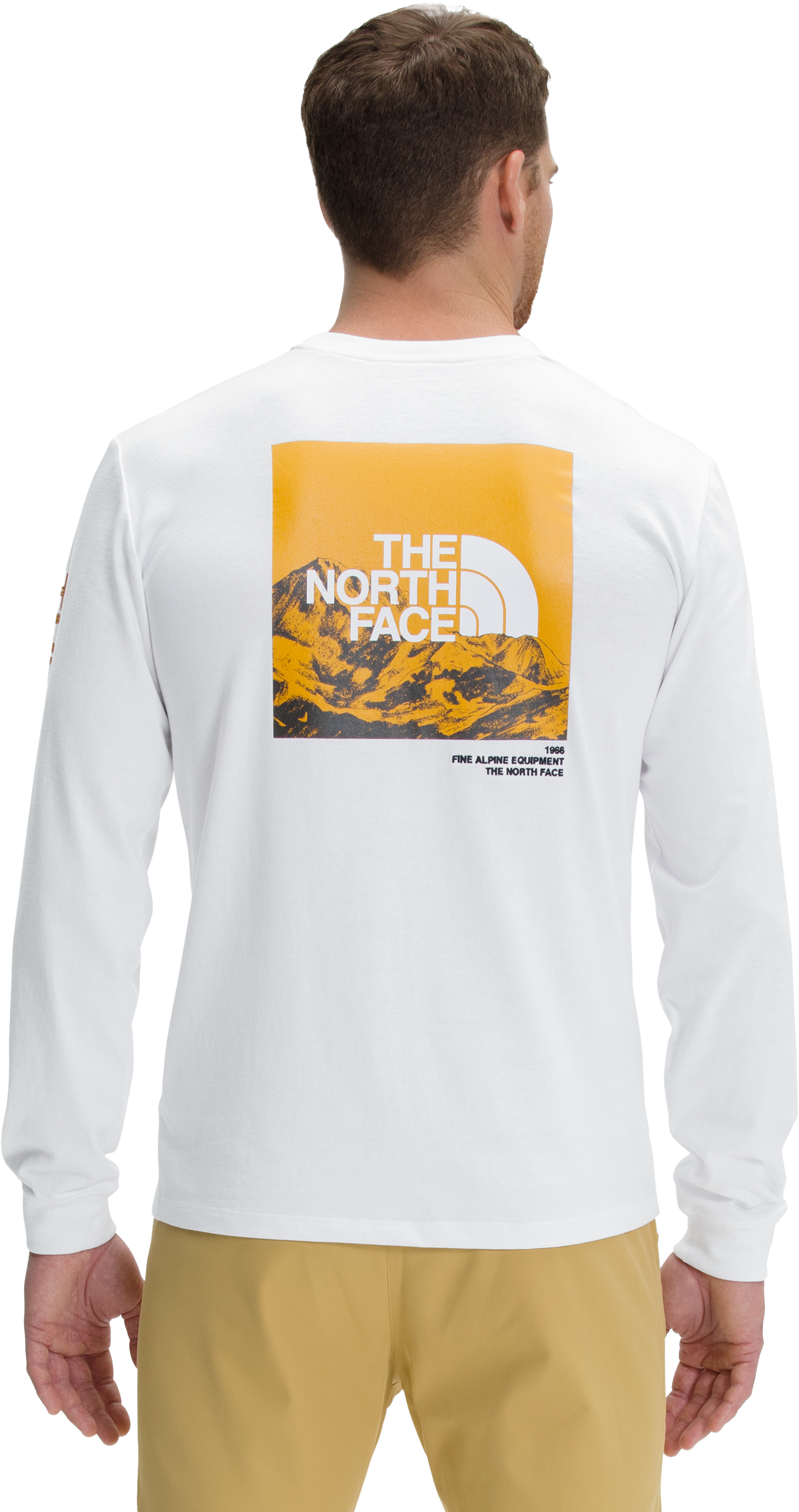 The North Face Logo Play Long-Sleeve T-Shirt for Men - TNF White - S