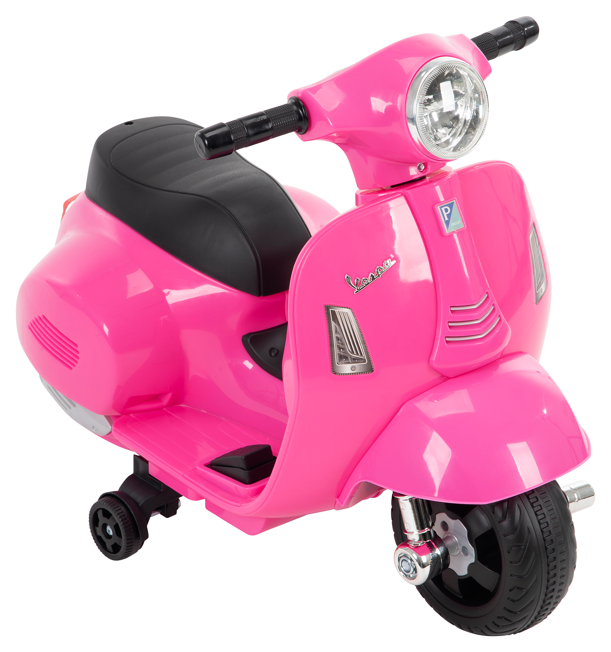 Mini H1 Vespa Toddler Ride-On for Kids, 6V, Pink
