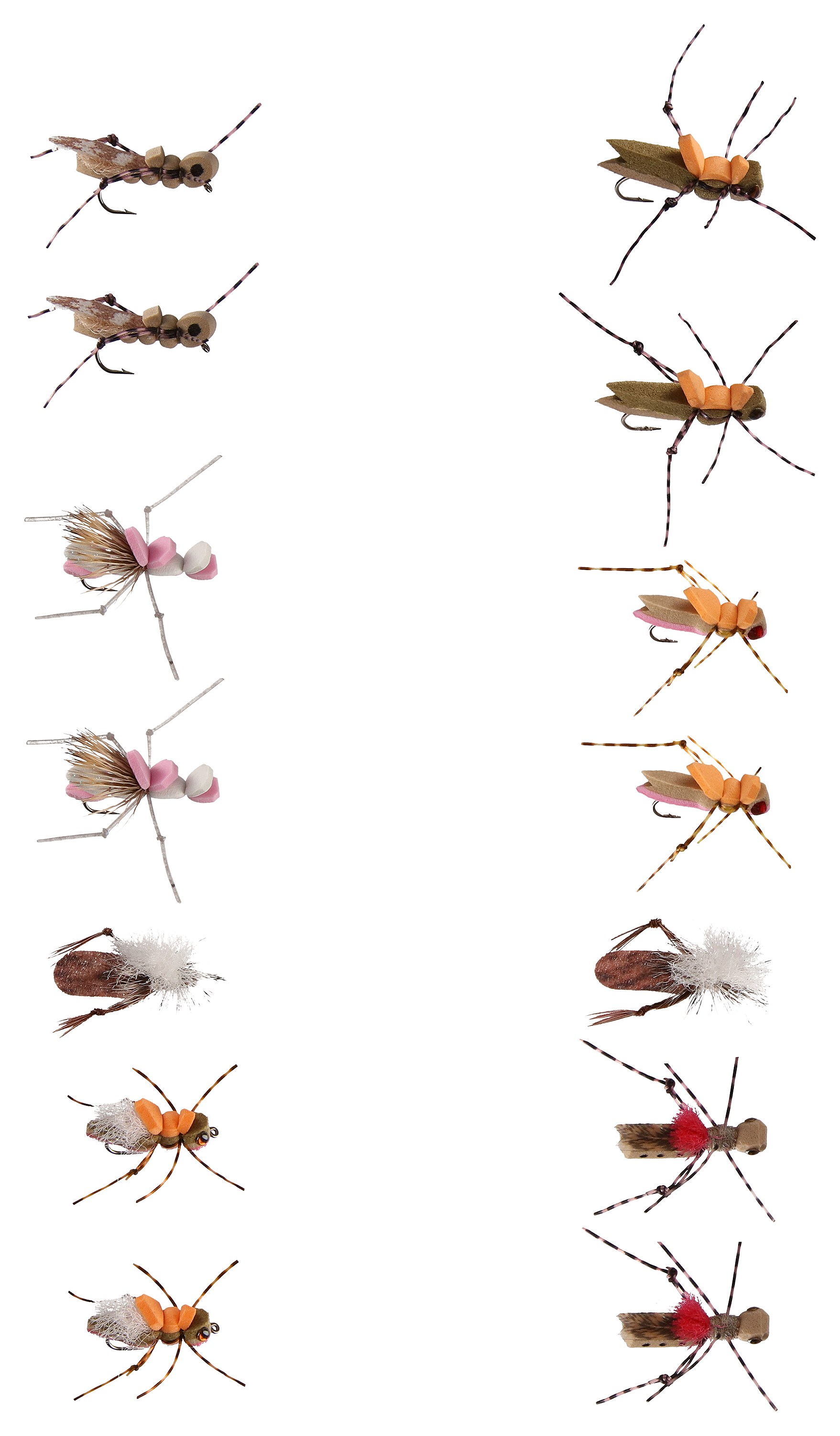WHITE RIVER FLY SHOP Hopper 14-Pack Fly Assortment