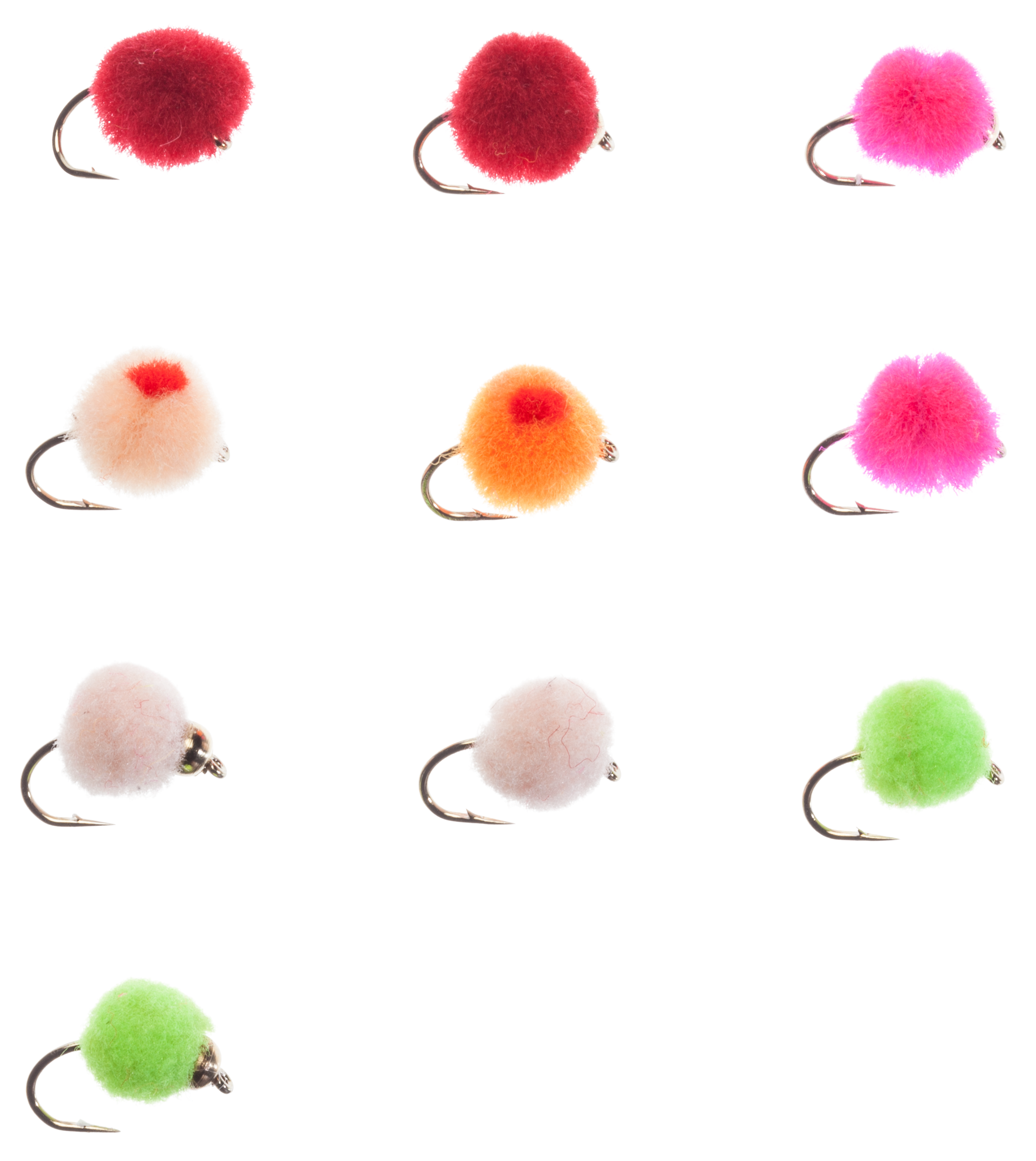 WHITE RIVER FLY SHOP 10-Piece Classic Egg Fly Assortment