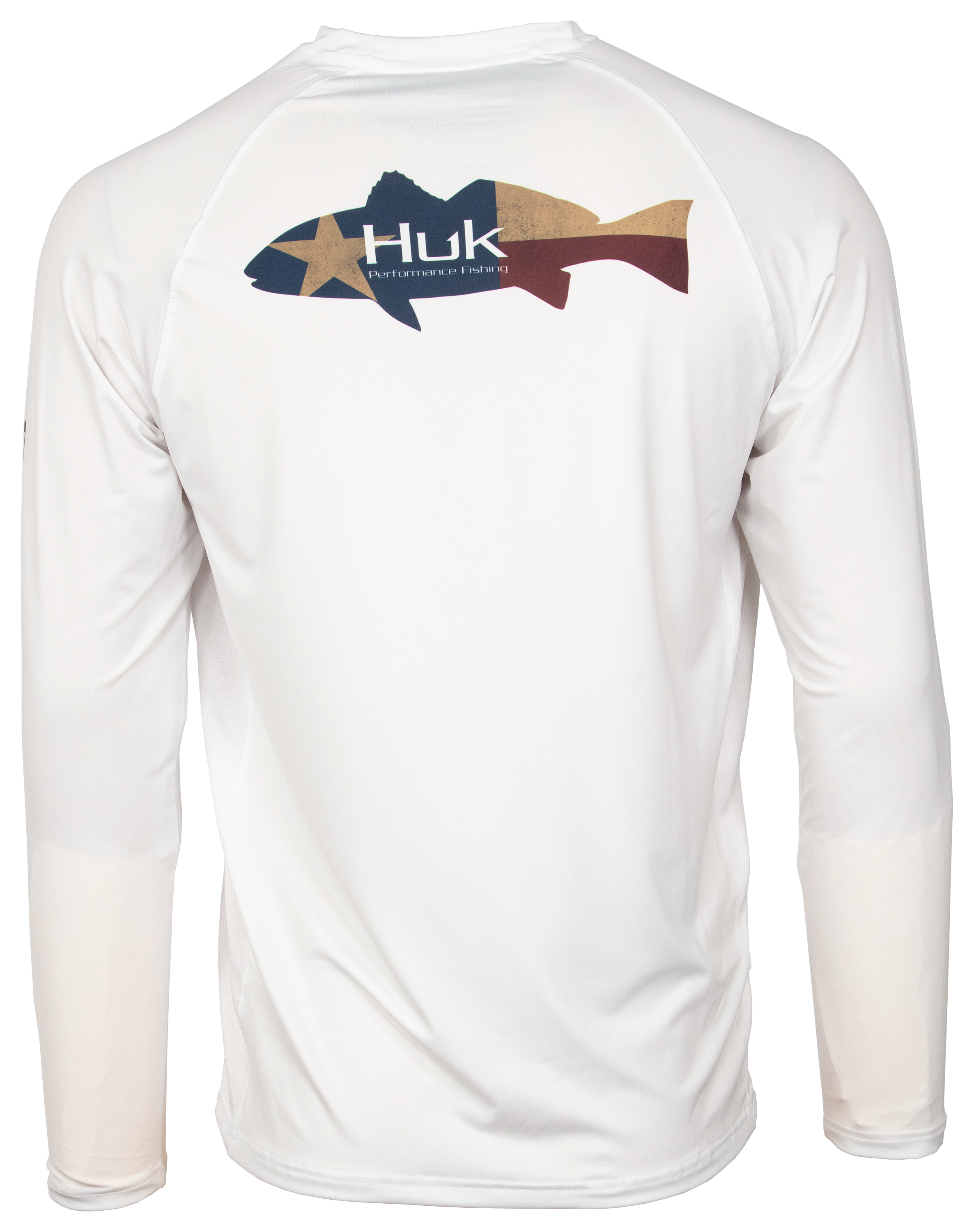 Huk Texas Redfish Long-Sleeve Performance Shirt for Men