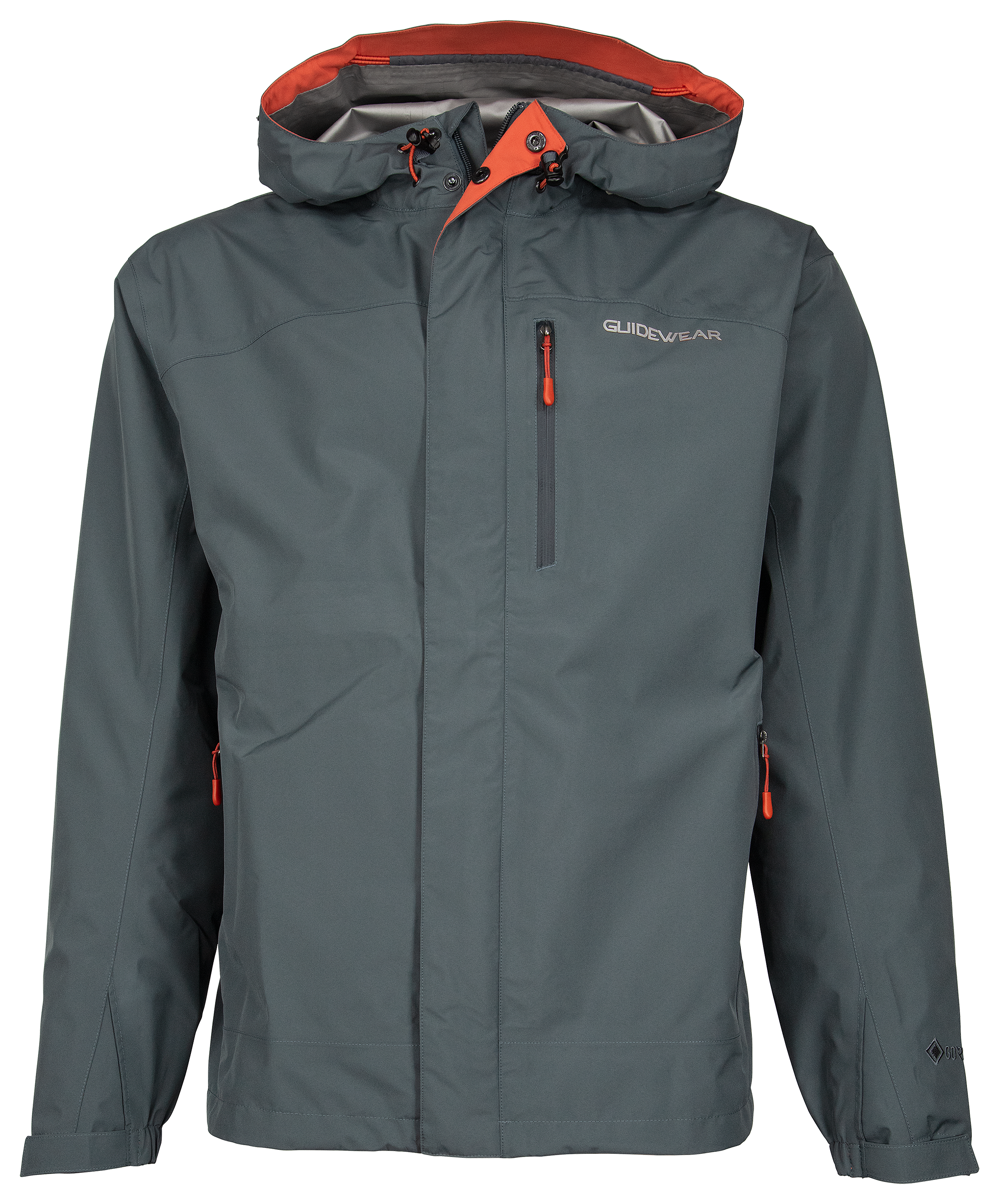 Johnny Morris Bass Pro Shops Guidewear Rainy River Jacket with GORE-TEX Paclite for Men - Turbulence - 2XL