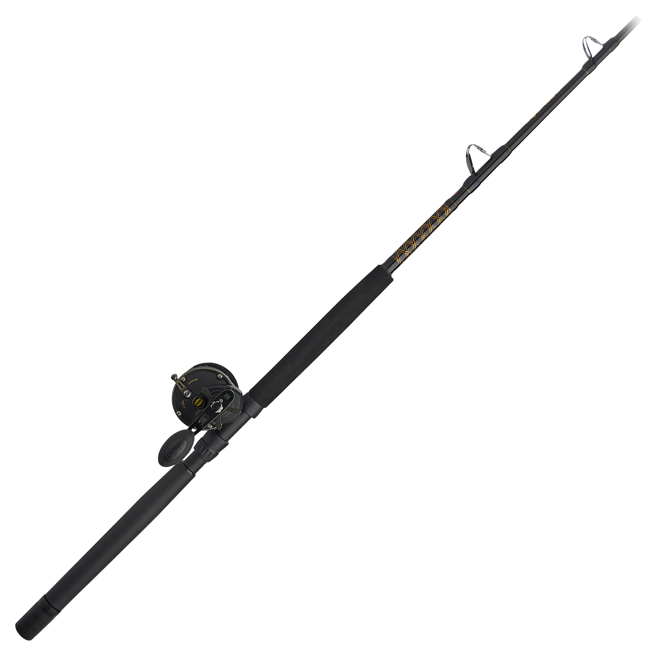  PENN 6'6 Squall II Level Wind Saltwater Rod and Reel