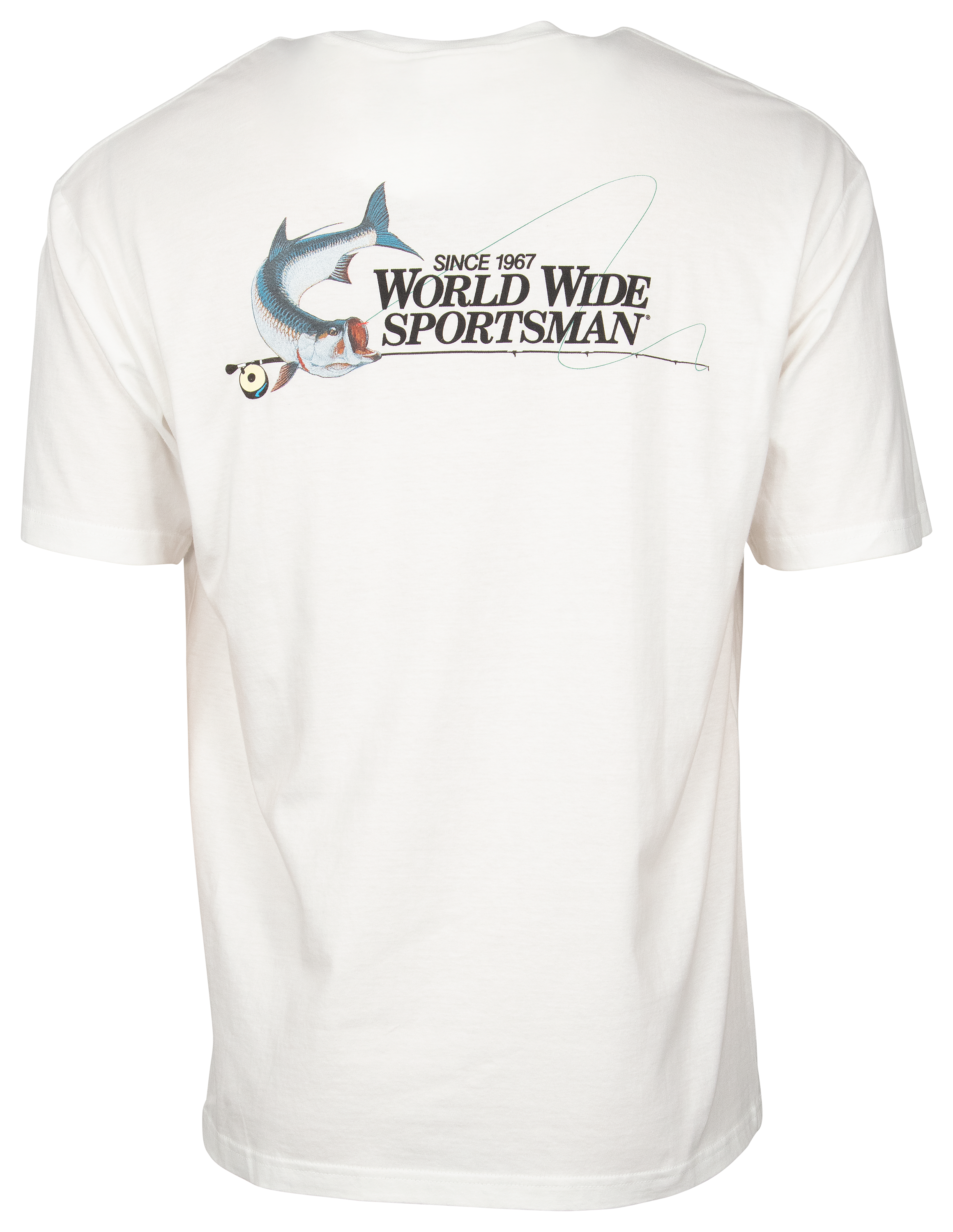 Bass Pro Shops Woodcut Logo Short-Sleeve Pocket T-Shirt for Men