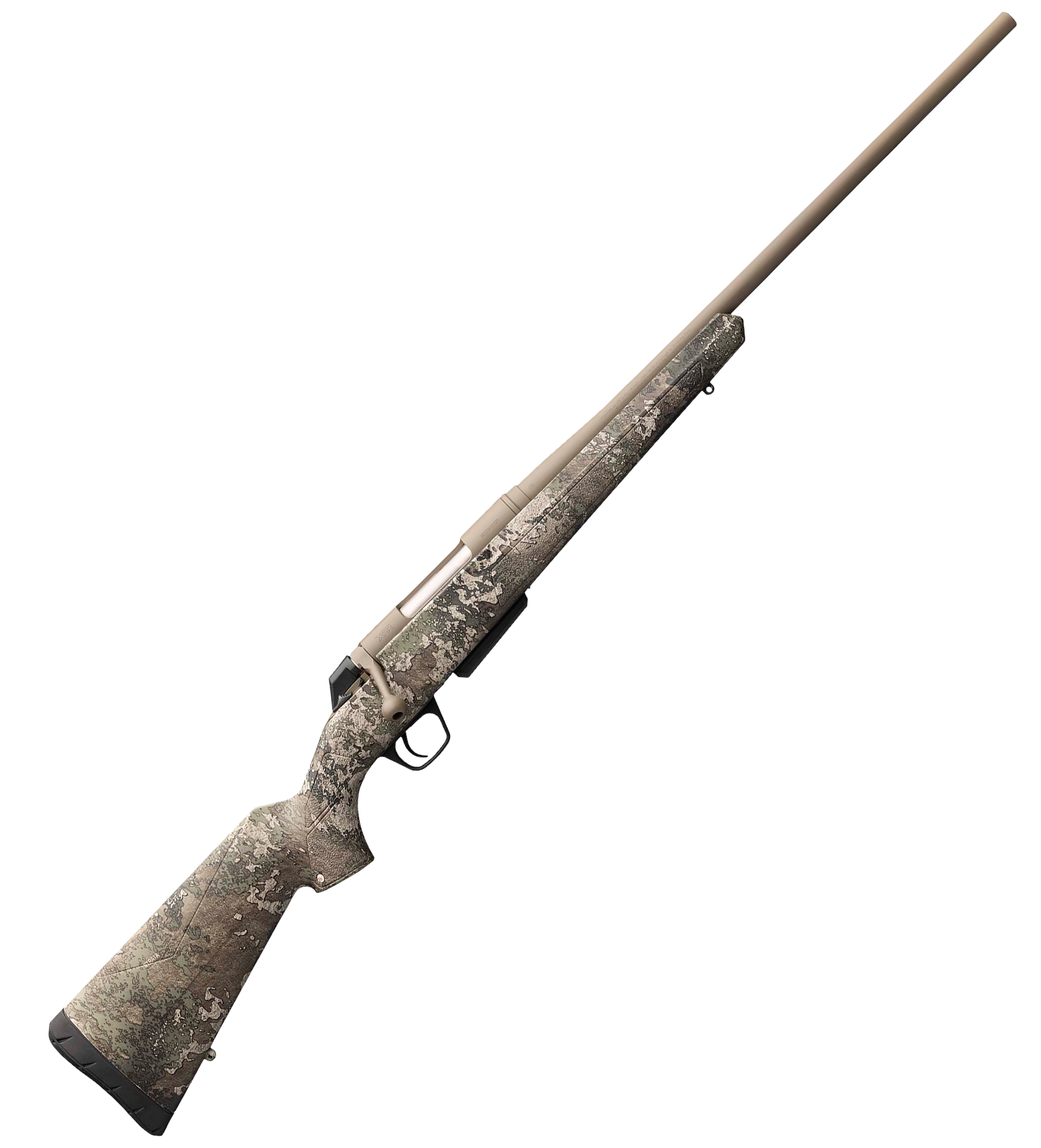 Winchester XPR Hunter BoltAction Rifle  68 Western  24  FDE Permacote Finish  TrueTimber Strata  3