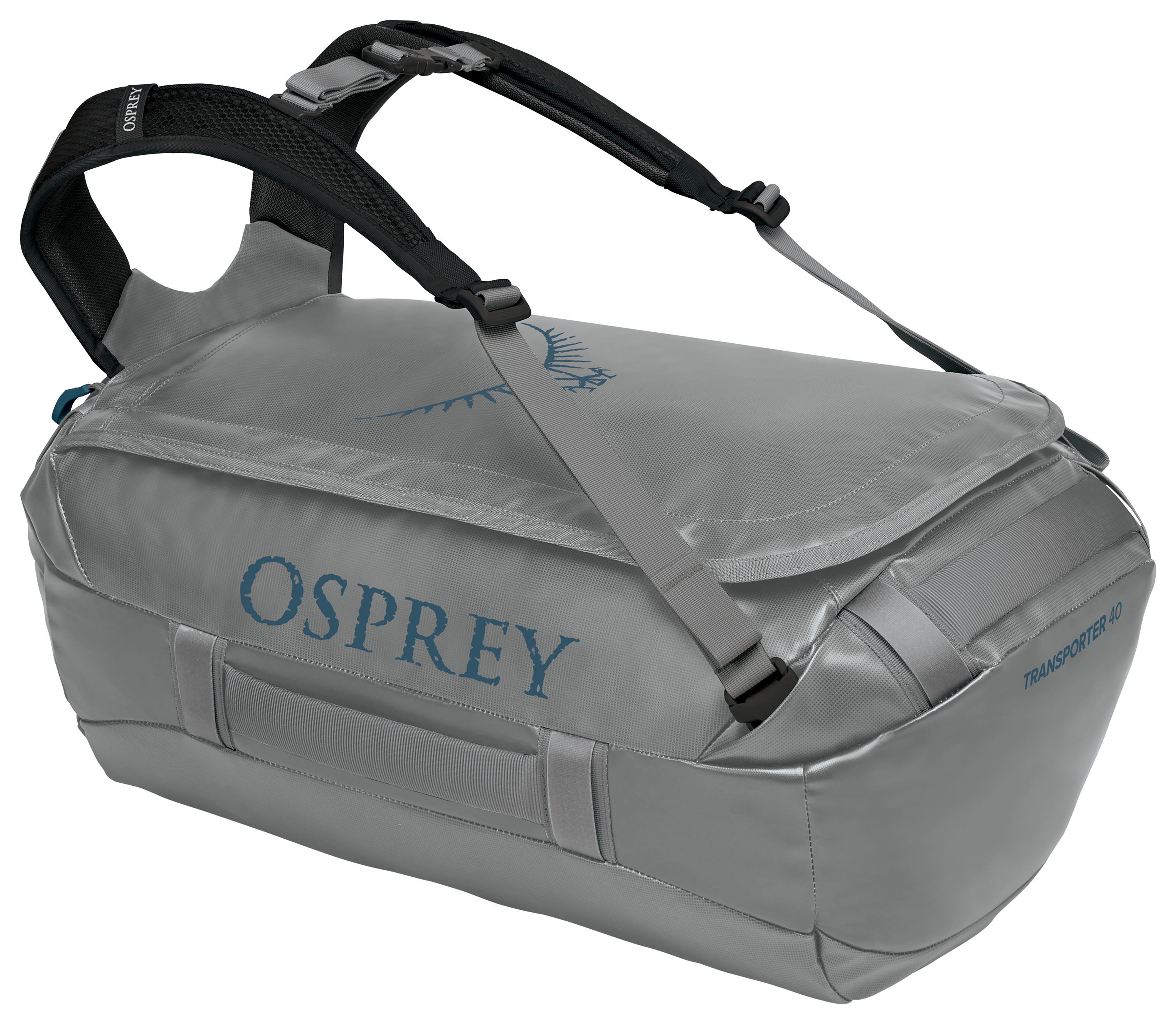 Image of Osprey Transporter 40 Duffel Bag - Grey