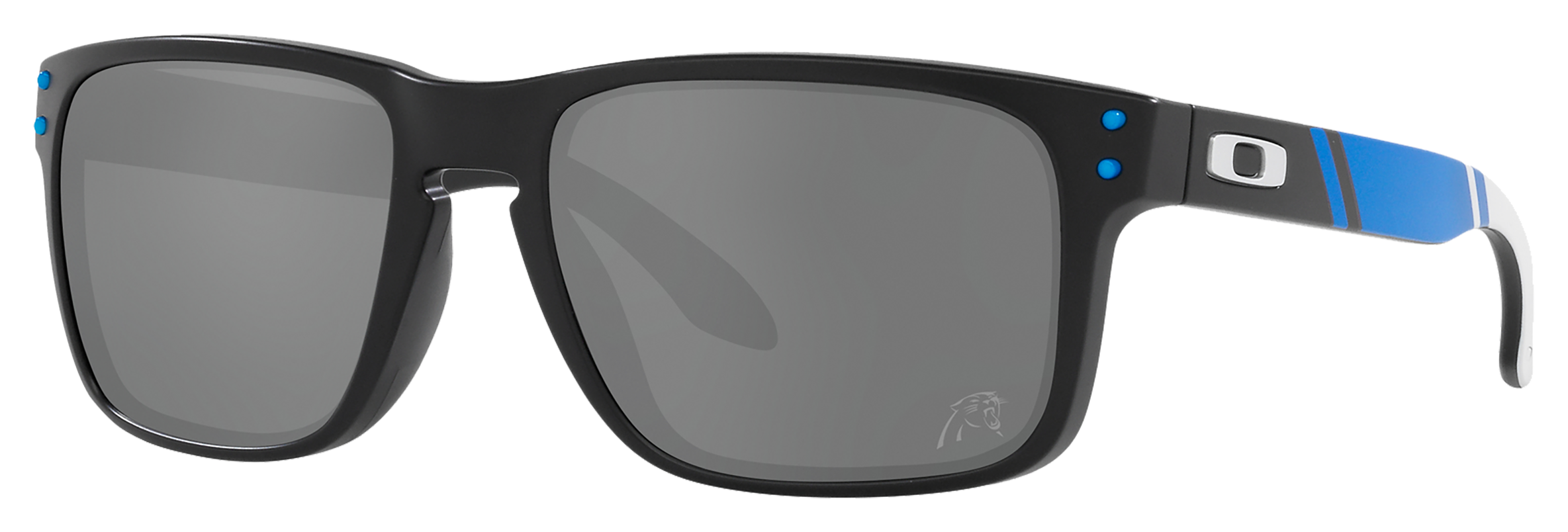 OAKLEY Carolina Panthers Holbrook OO9102 Prizm Grey Iridium Mirror Sunglasses