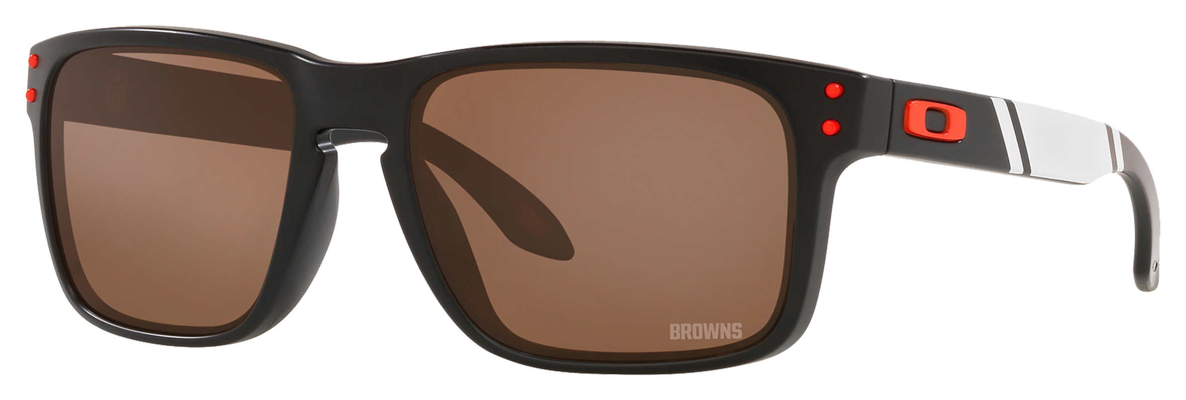 OAKLEY Cleveland Browns Holbrook OO9102 Prizm Bronze Iridium Mirror Sunglasses